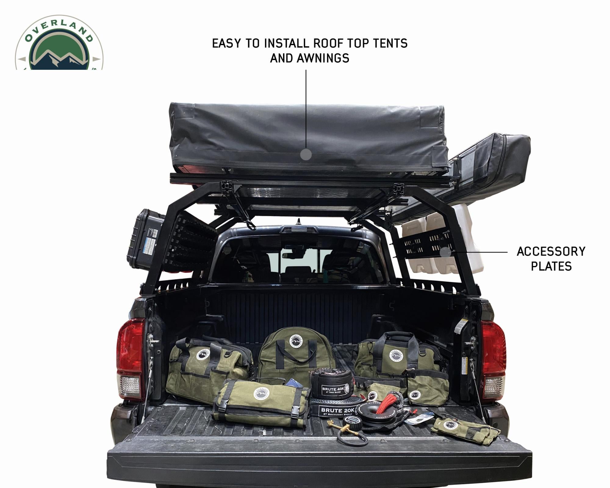 OVS | Truck Rack | Discovery Rack -Mid Size Truck Short Bed Application | 22030101