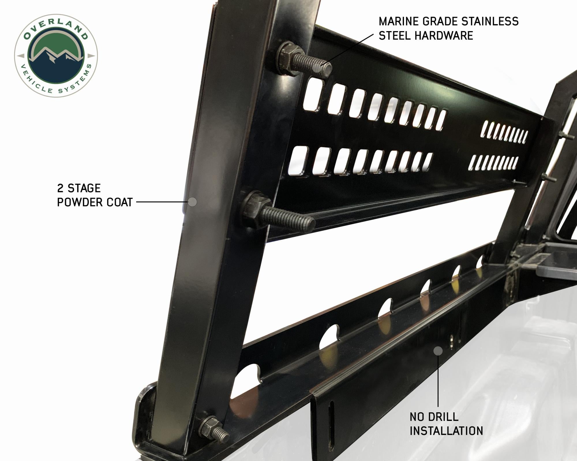 OVS | Truck Rack | Discovery Rack -Mid Size Truck Short Bed Application | 22030101