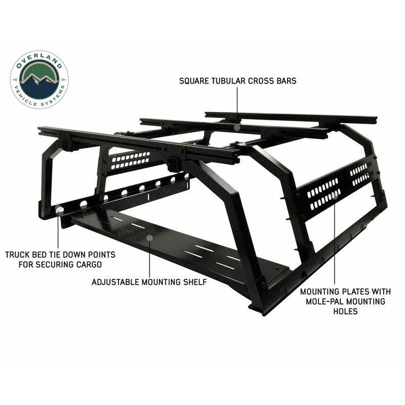 OVS | Truck Rack | Discovery Rack - Full Size Truck Short Bed Application | 22030201