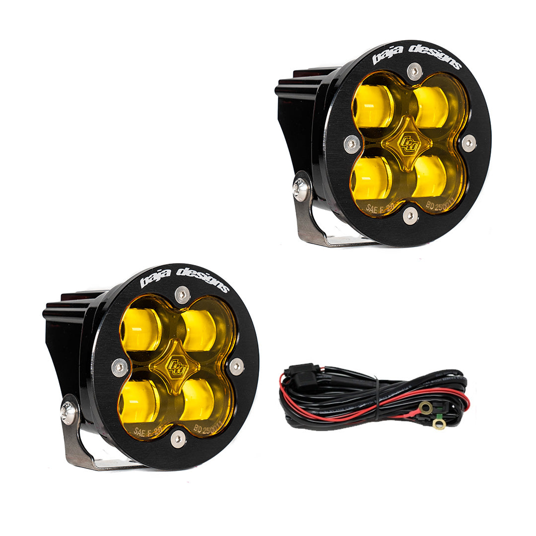 Baja Designs | Fog Lights | Squadron-R SAE Pair LED Spot Amber Baja Designs | 247816