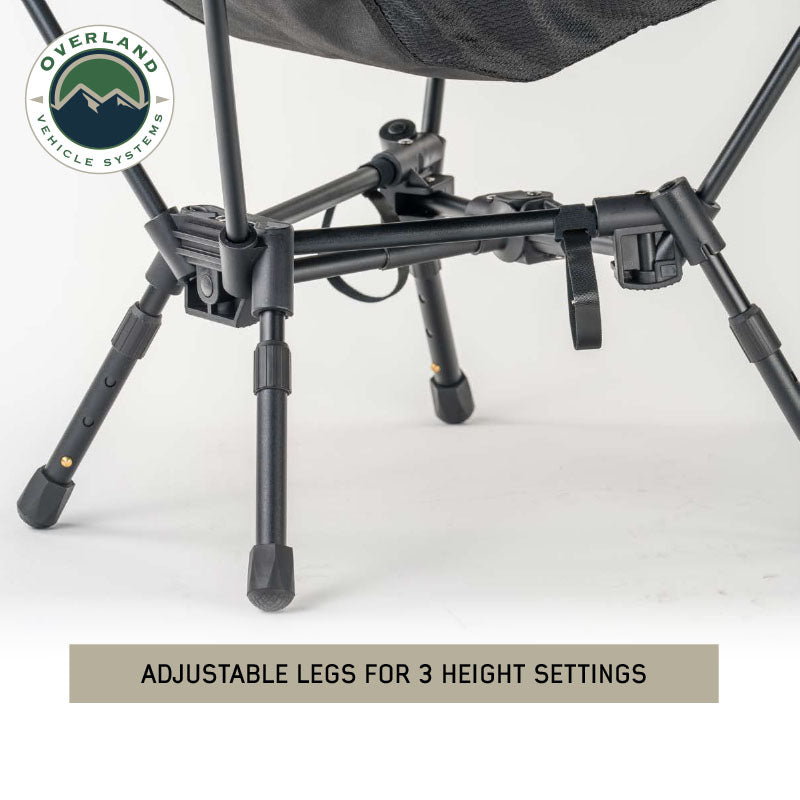 OVS | Camping Chair | Compact Camping Chair with Collapsible Aluminum Frame Overland Vehicle Systems | 30100040
