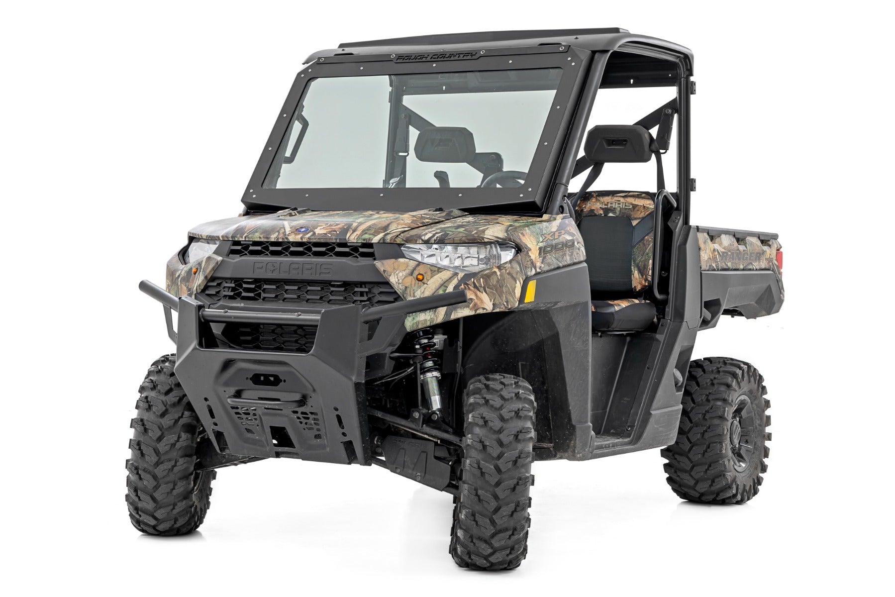 Rough Country | Coil Over Shock Absorber | M1 Front Coil Over Shocks 0-2 Inch Polaris Ranger XP 1000/Ranger XP 1000 Crew (17-22) Rough Country | 301001