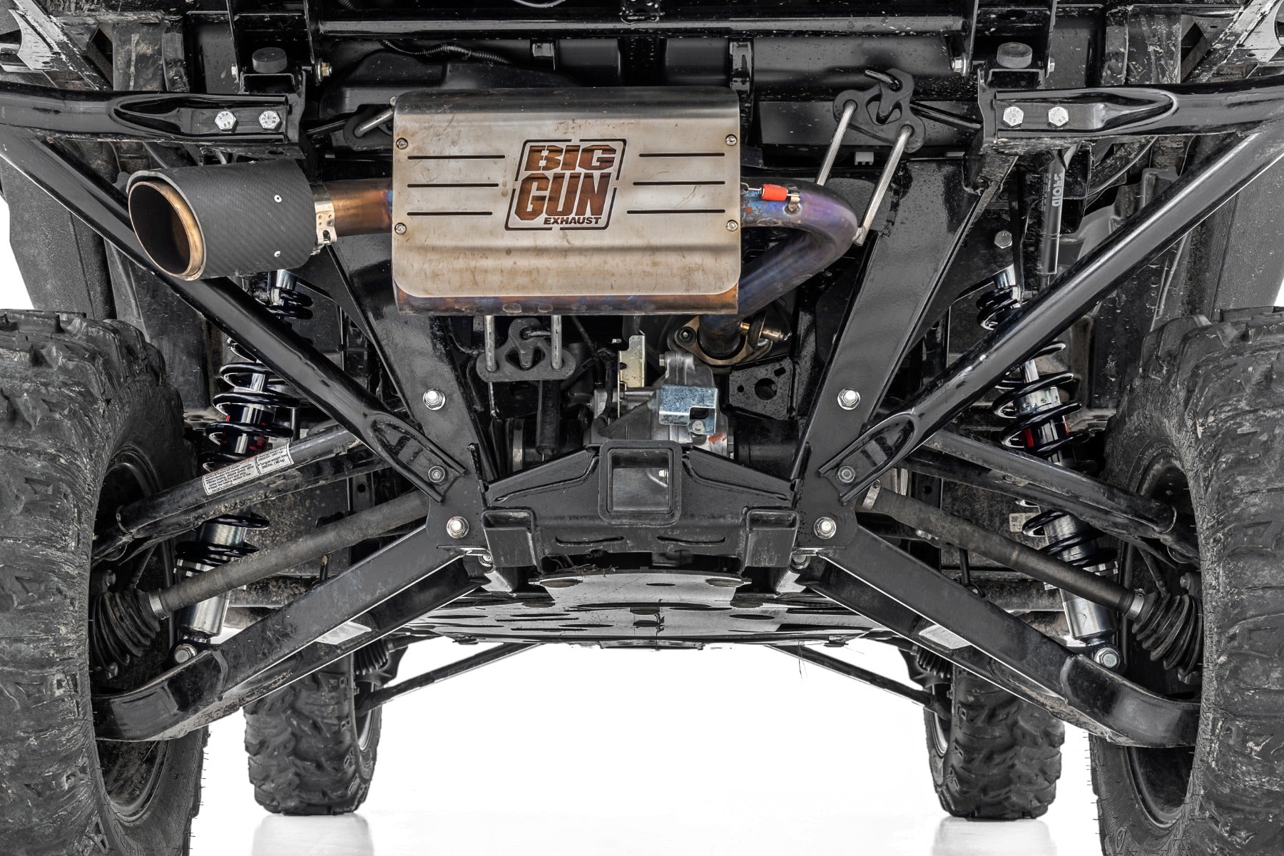 Rough Country | Coil Over Shock Absorber | M1 Rear Coil Over Shocks 0-2 Inch Honda Pioneer 1000/Pioneer 1000-5 (16-21) Rough Country | 301006