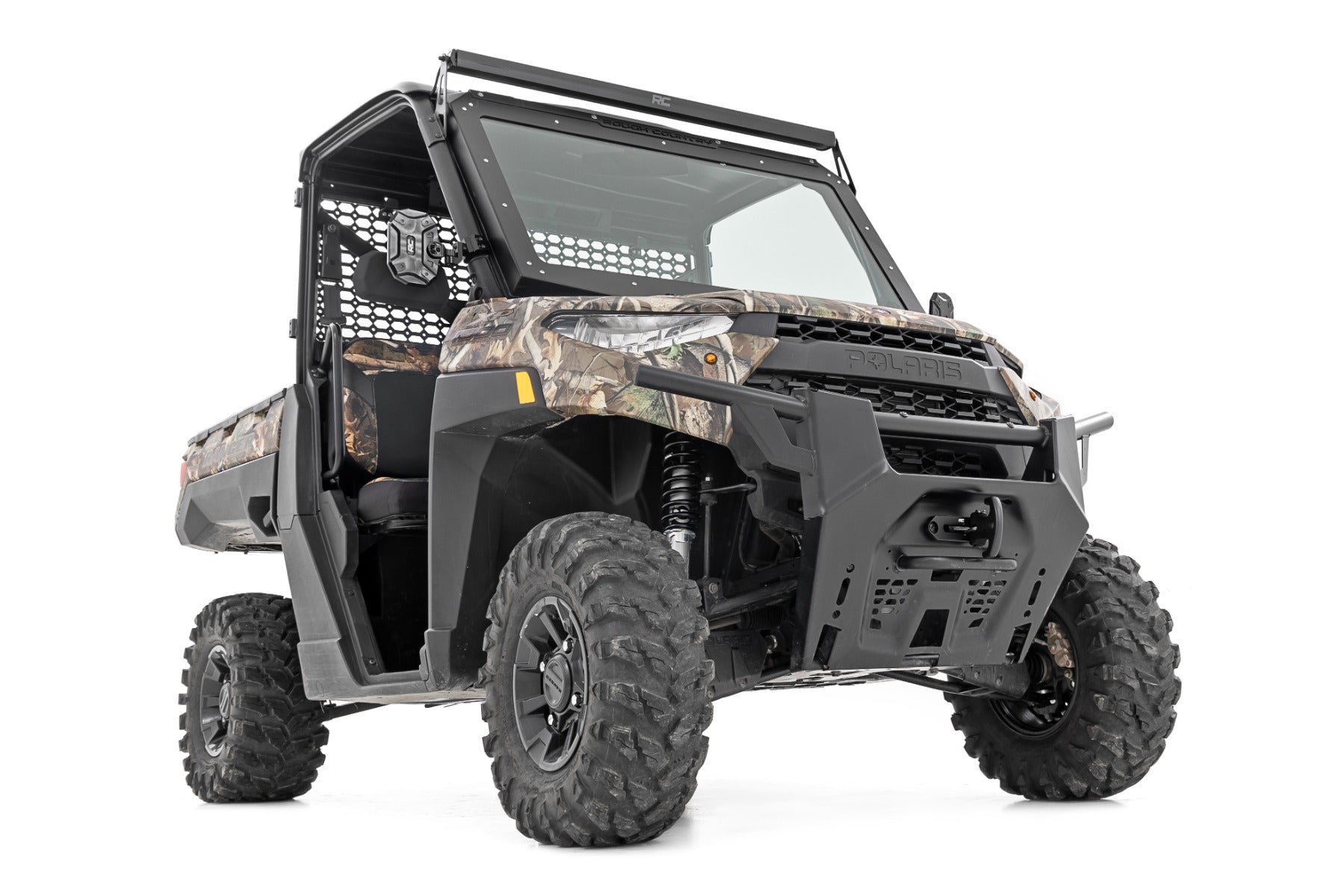 Rough Country | Coil Over Shock Absorber | N3 Front Coil Over Shocks Stock Polaris Ranger 900 XP (13-19)/Ranger 1000 (17-22) Rough Country | 311001