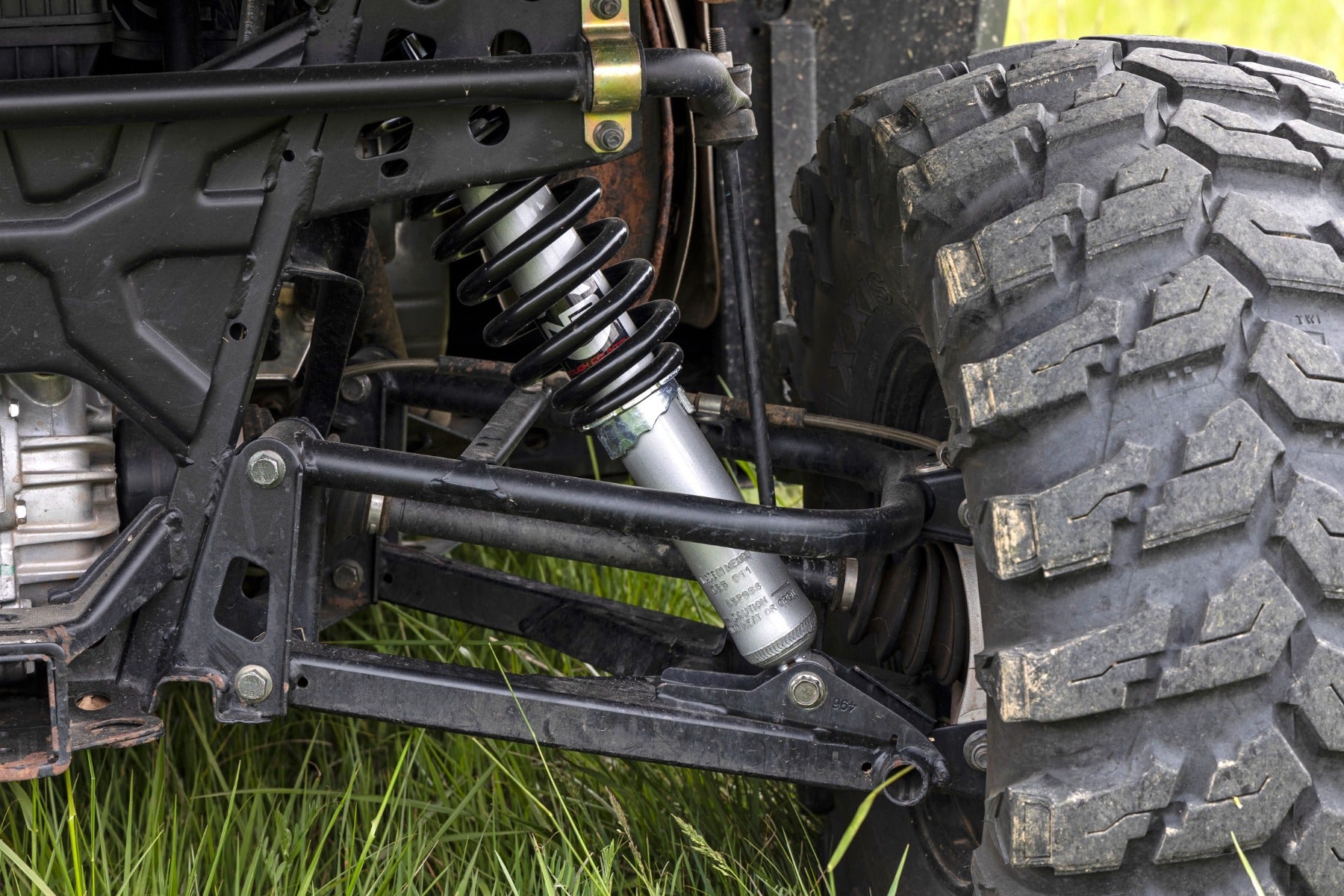 Rough Country | Coil Over Shock Absorber | N3 Rear Coil Over Shocks Stock Polaris Ranger XP 1000/Ranger XP 1000 Crew (17-22) Rough Country | 311002