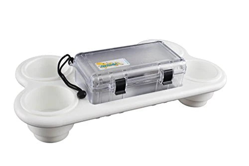 SeaSucker | Cup Holders | 4-Cup Holder with Large Dry Box | MC5326
