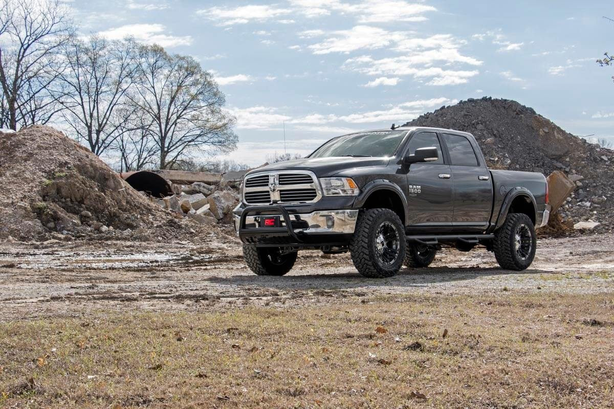 Rough Country | Lift Kits | 6.0 Inch Dodge Suspension Lift Kit Vertex Struts and V2 Shocks 12-Up Ram 1500 4WD) Rough Country | 33257