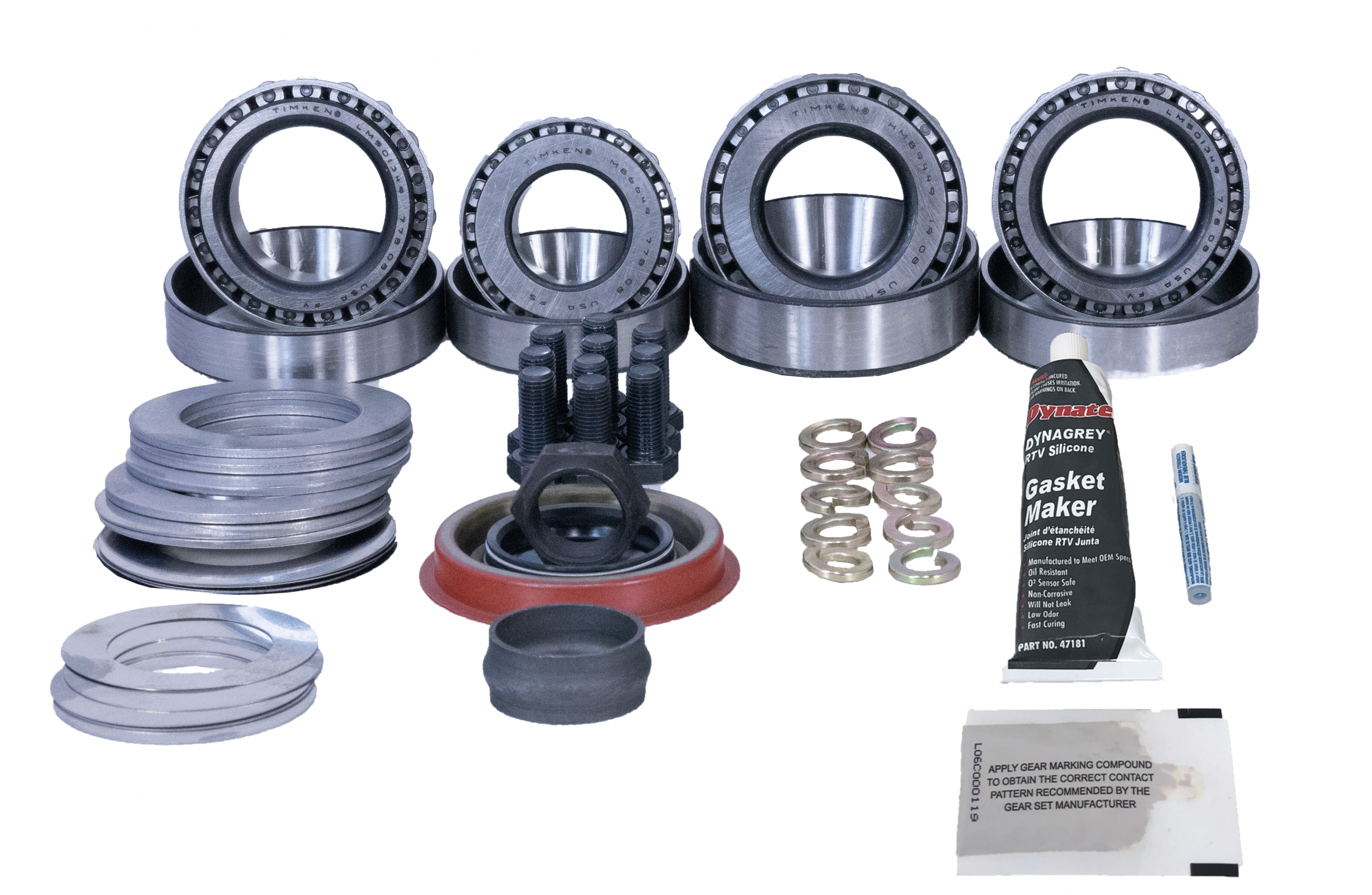GM 10-Bolt 8.2 Inch Rear Axle 1964-72 Ring and Pinion Master Install Kit Revolution Gear