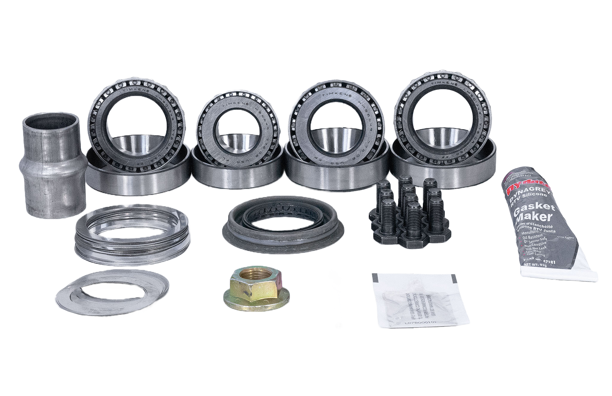 Super Dana 30 Front Axle Ford Explorer 2006-10 Ring and Pinion Master Install Kit Revolution Gear
