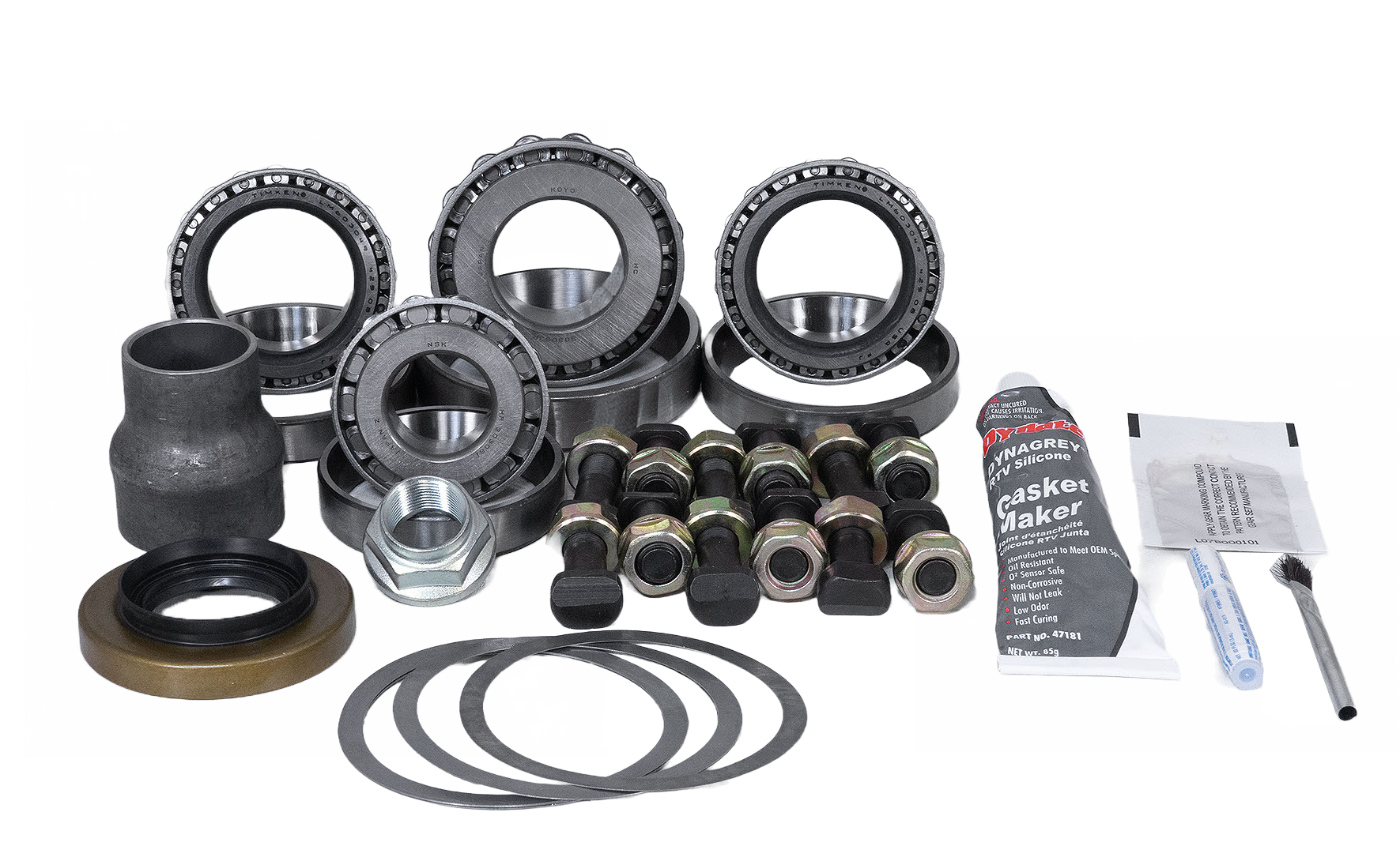 Toyota 9.5 Inch Rear Axle Land Cruiser 1990-97 with Locker Ring and Pinion Master Install Kit Revolution Gear