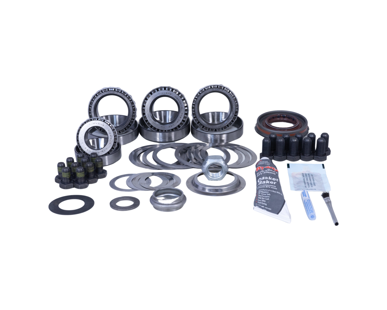 Dana 44 Rear Axle Jeep Wrangler JK Rubicon Ring and Pinion Master Install Kit Revolution Gear