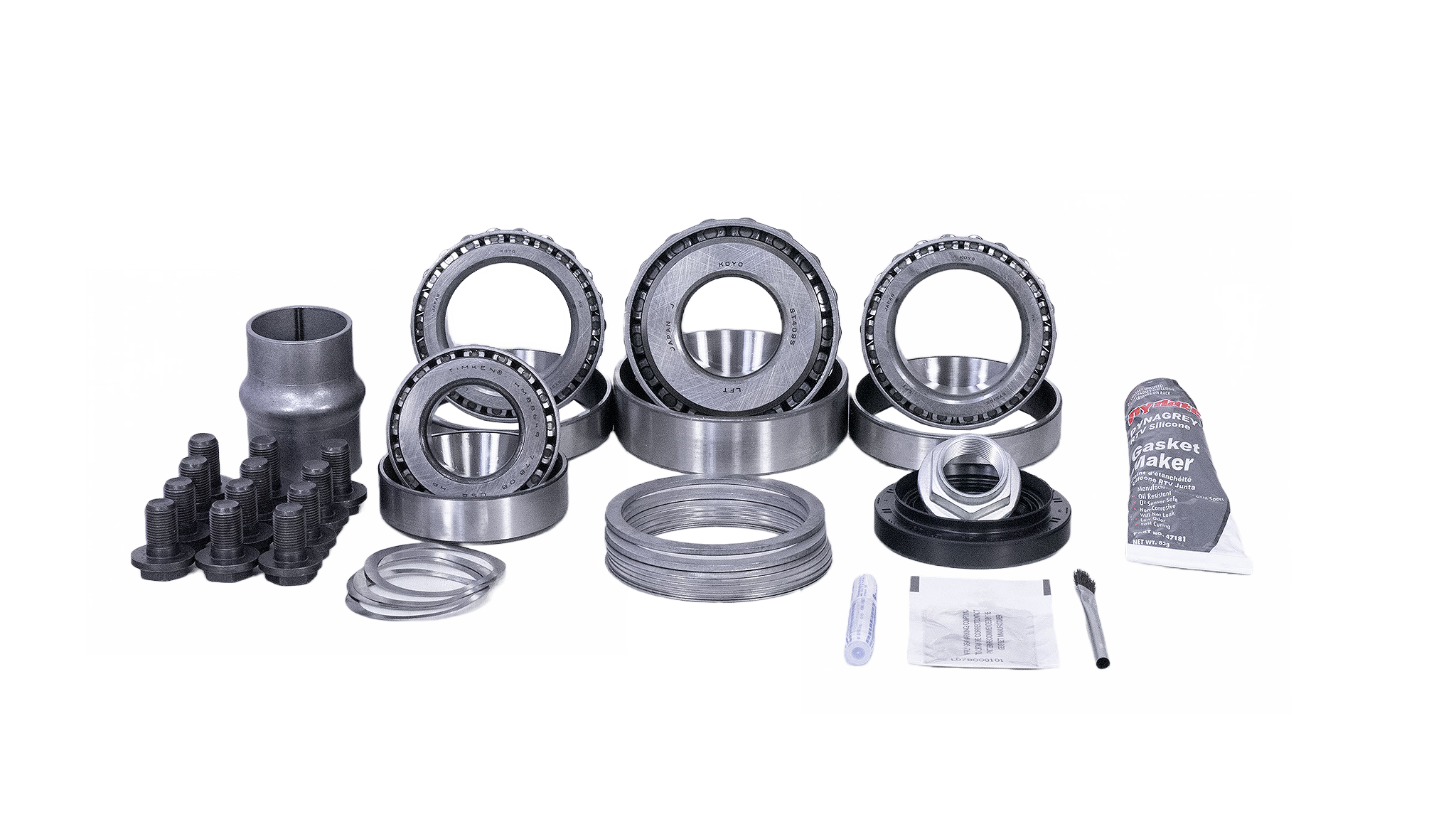 Toyota 8.4 Inch Rear Axle Ring and Pinion Master Install Kit Revolution Gear