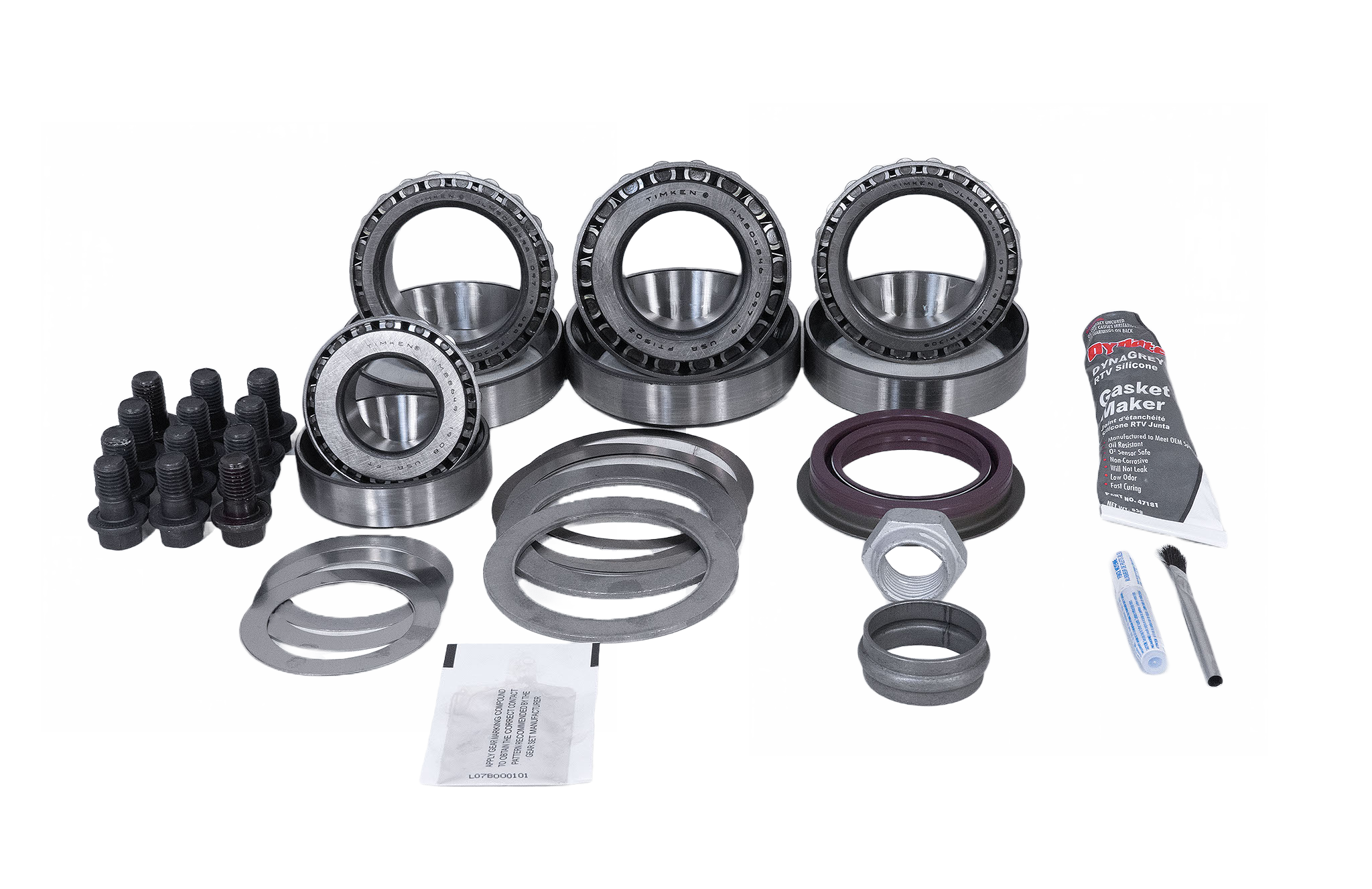 AAM 9.25 Inch Front Axle Ring and Pinion Master Install Kit Revolution Gear