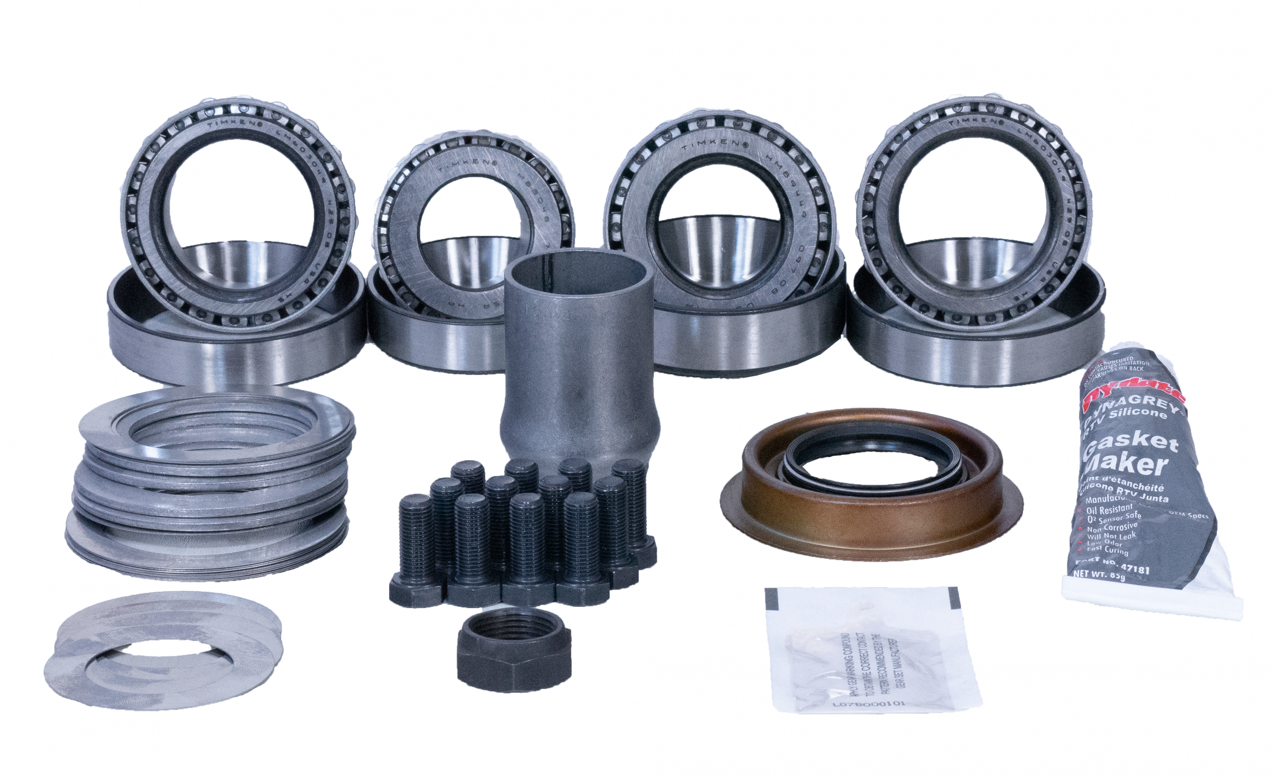 Chevy 12-Bolt Car Ring and Pinion Master Install Kit Revolution Gear