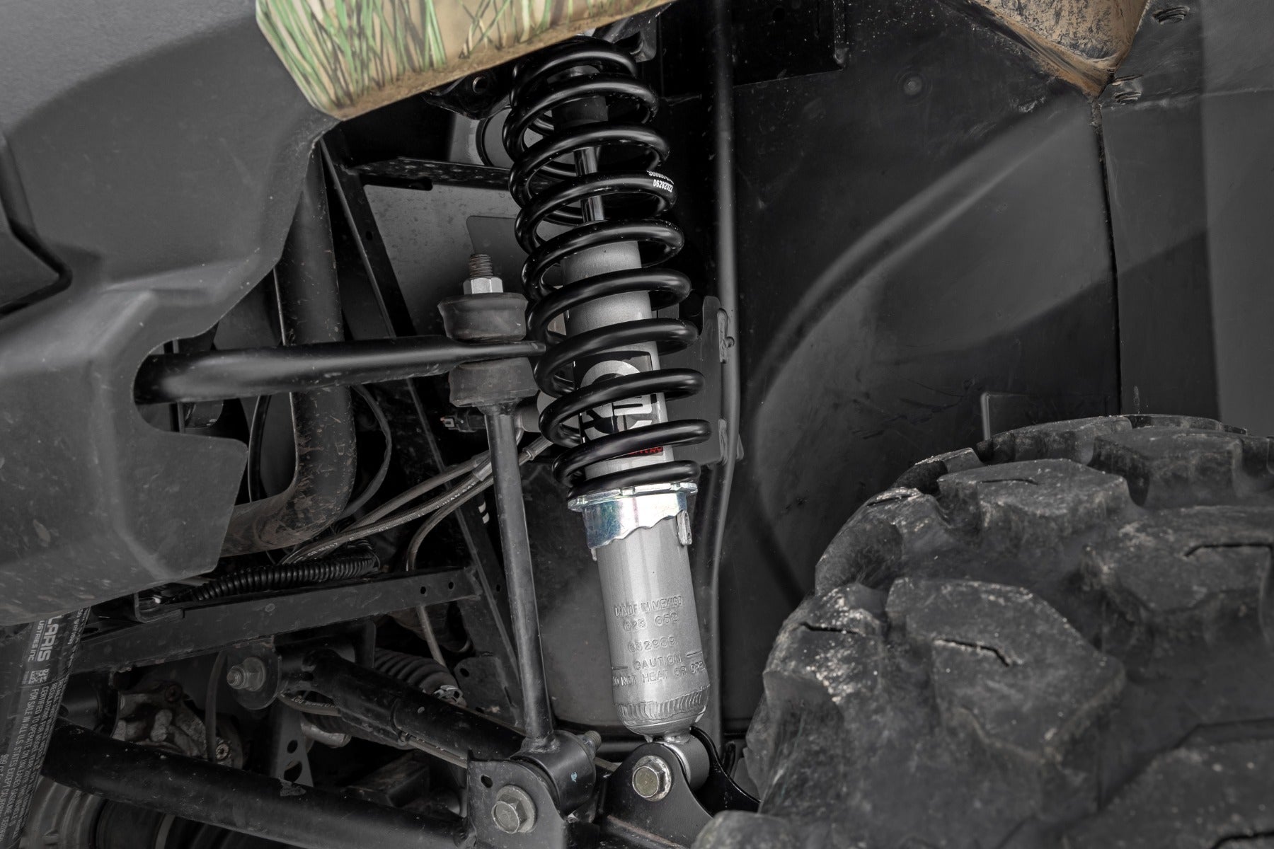 Rough Country | Coil Over Shock Absorber | N3 Coil Over UTV Shock Set Stock Polaris Ranger 900 XP (13-19)/Ranger 1000 (17-22) Rough Country | 381001