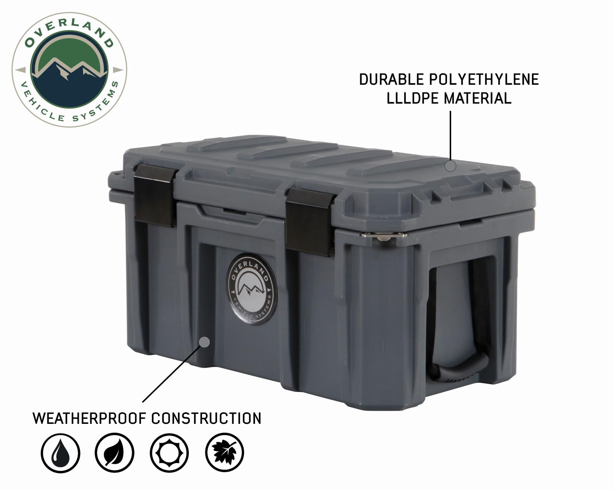 OVS | Cargo Box | Stay Dry With Overland Vehicle Systems 53 Quart Dry Box Overland Vehicle Systems | 40100001