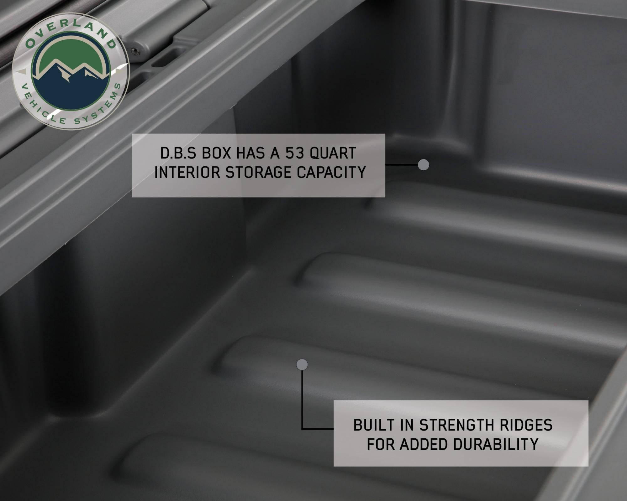 OVS | Cargo Box | Stay Dry With Overland Vehicle Systems 53 Quart Dry Box Overland Vehicle Systems | 40100001