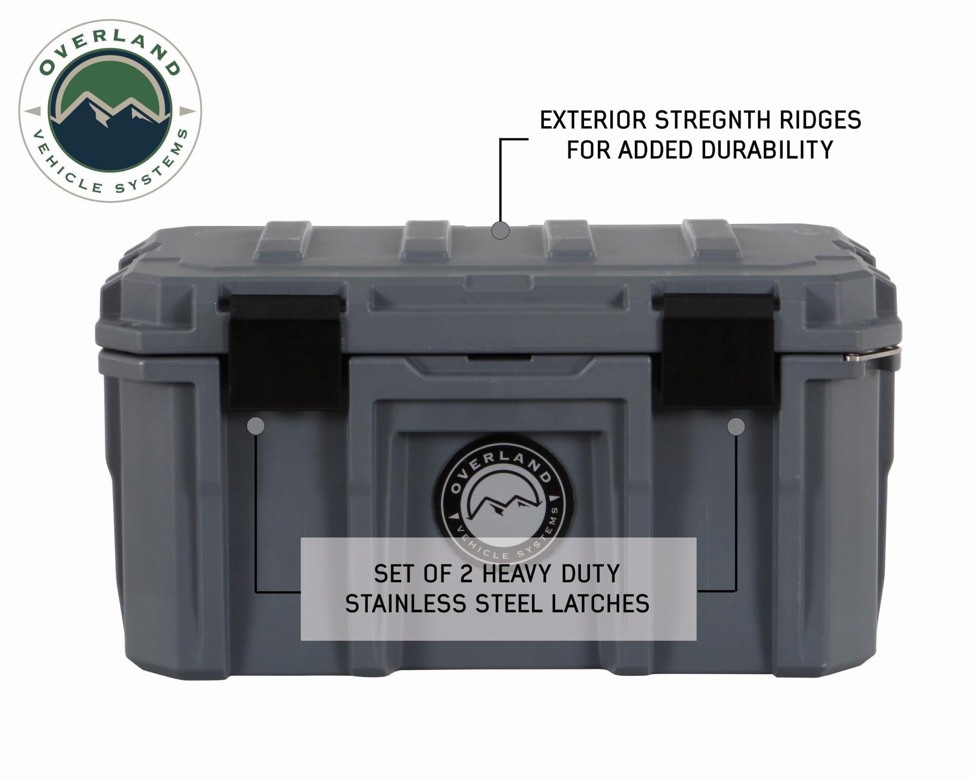 OVS | Cargo Box | Stay Dry With Overland Vehicle Systems 53 Quart Dry Box Overland Vehicle Systems | 40100001