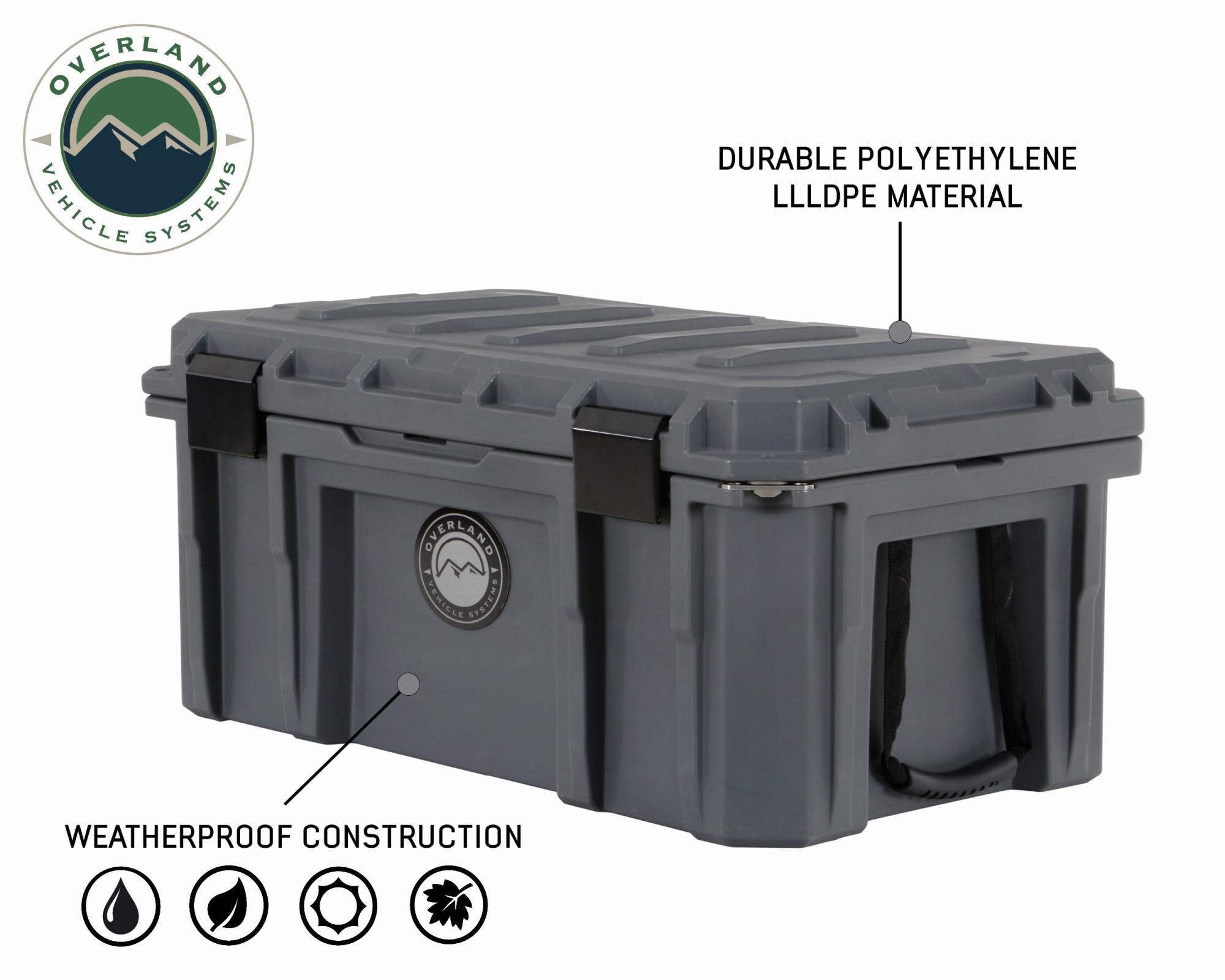 OVS | Cargo Box | Stay Dry With Overland Vehicle Systems 95 Quart Dry Box Overland Vehicle Systems | 40100011