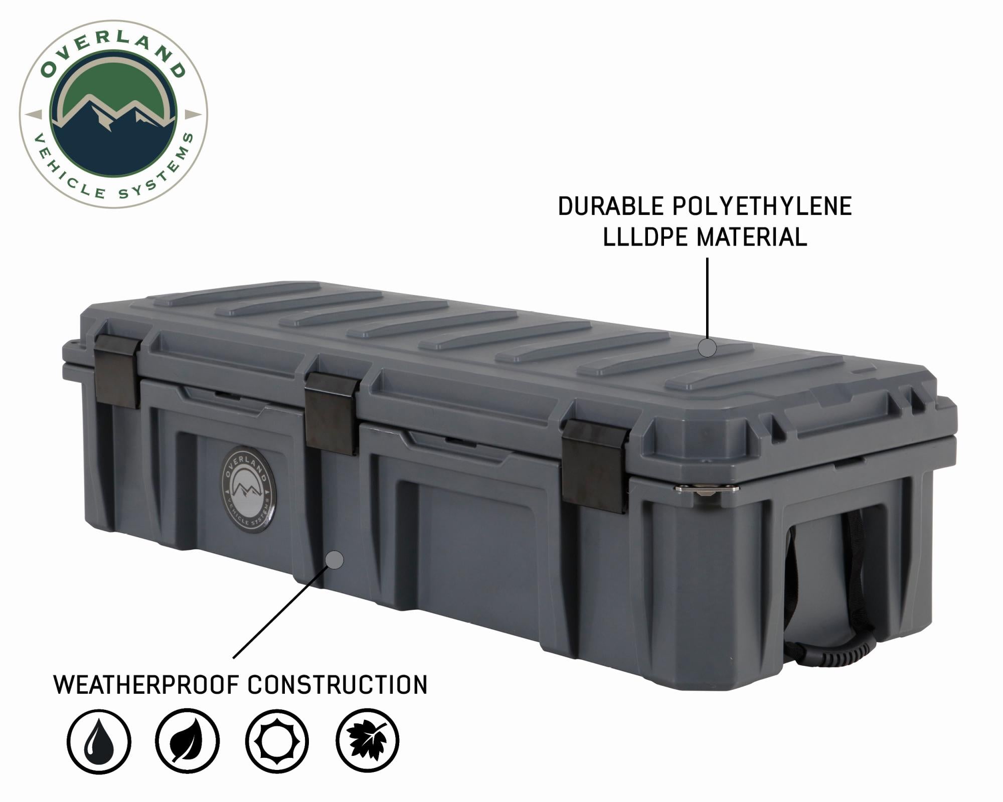 OVS | Cargo Box | Stay Dry With Overland Vehicle Systems 117 Quart Dry Box Overland Vehicle Systems | 40100021