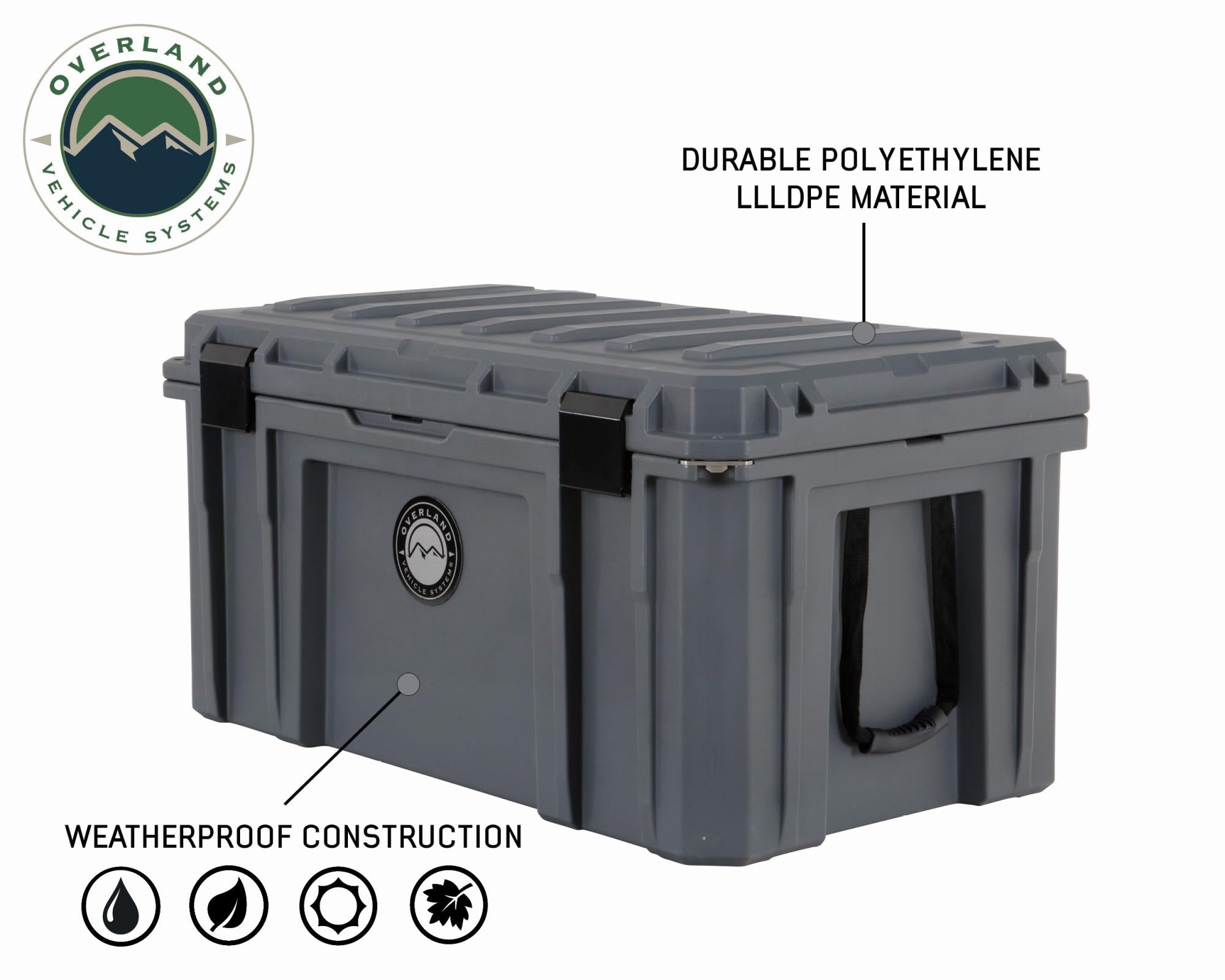 OVS | Cargo Box | Stay Dry With Overland Vehicle Systems 169 Quart Dry Box Overland Vehicle Systems | 40100031