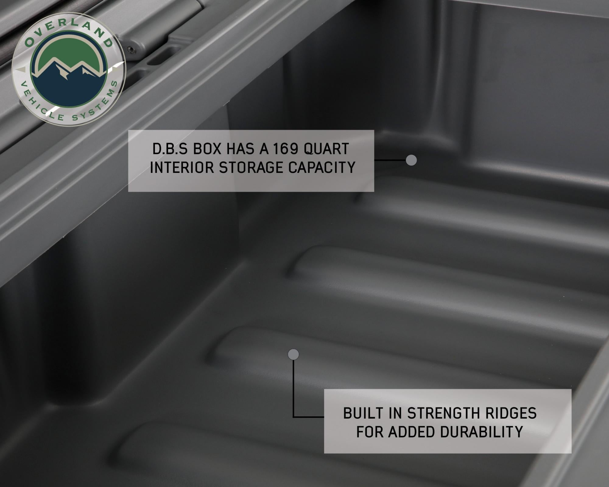OVS | Cargo Box | Stay Dry With Overland Vehicle Systems 169 Quart Dry Box Overland Vehicle Systems | 40100031