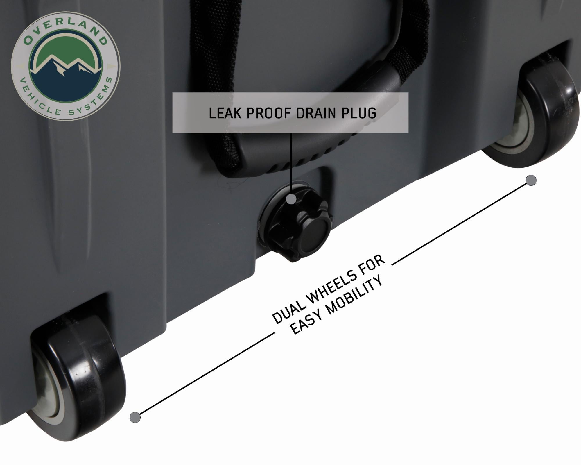 OVS | Cargo Box | Stay Dry With Overland Vehicle Systems 169 Quart Dry Box Overland Vehicle Systems | 40100031