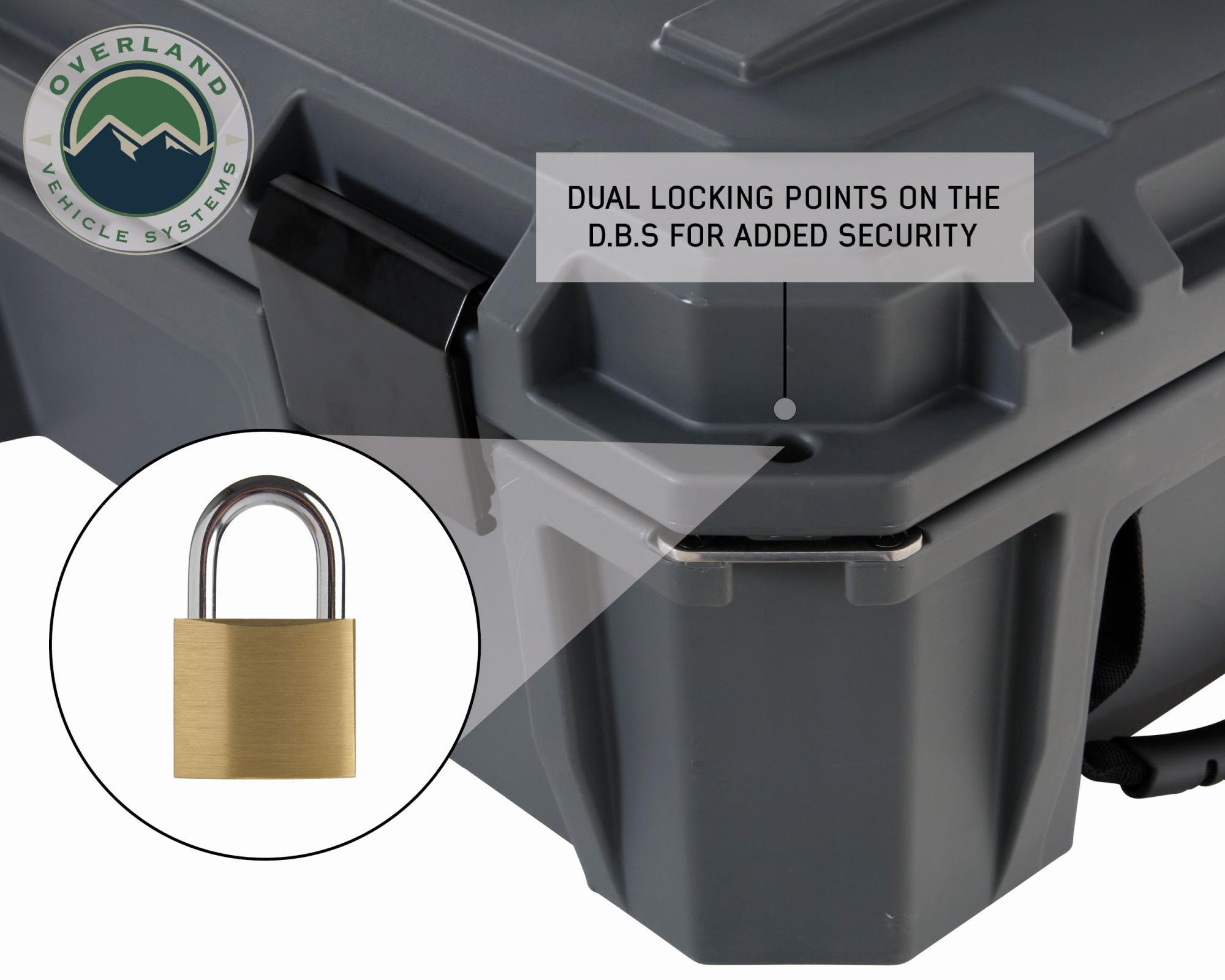 OVS | Cargo Box | Stay Dry With Overland Vehicle Systems 169 Quart Dry Box Overland Vehicle Systems | 40100031