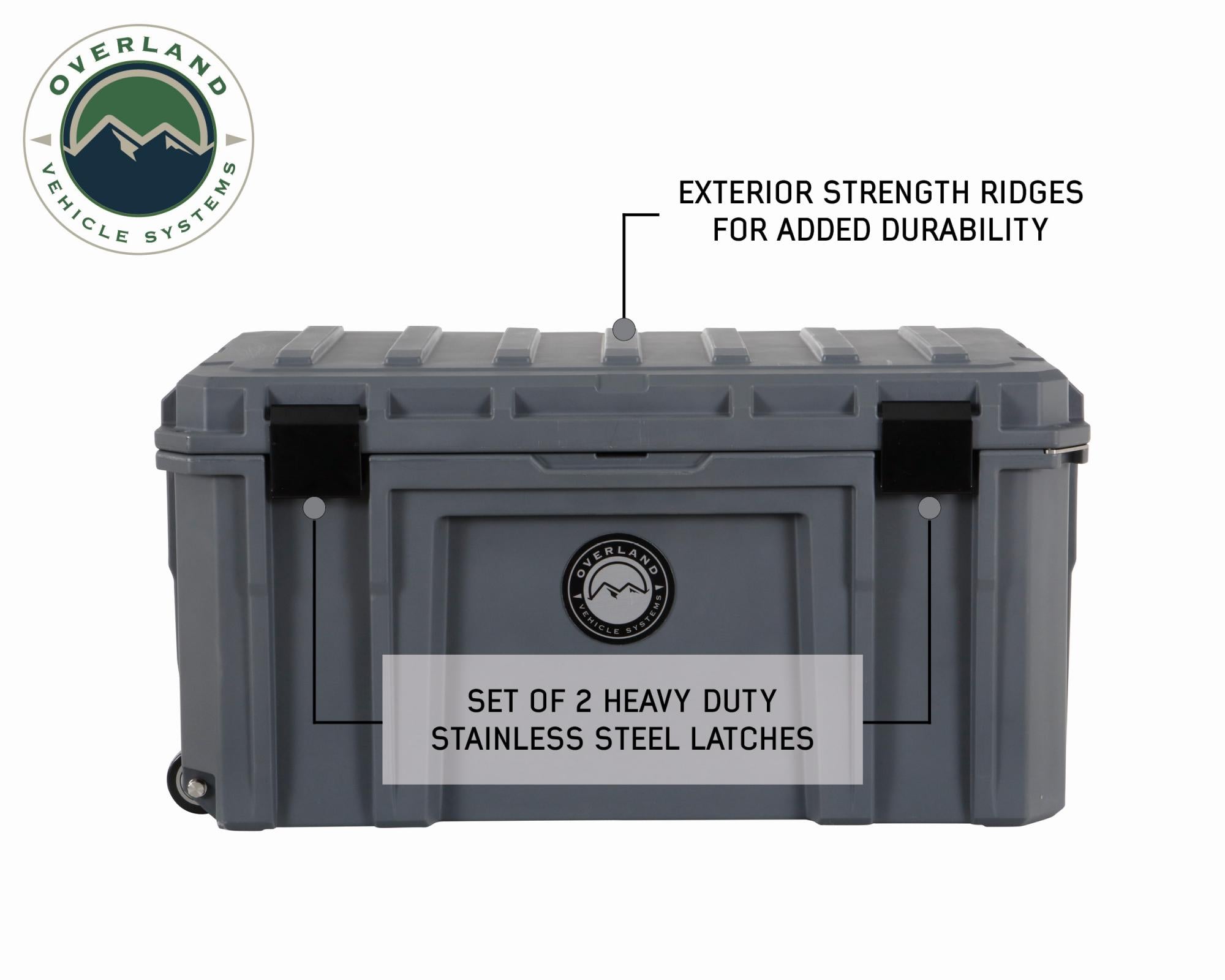 OVS | Cargo Box | Stay Dry With Overland Vehicle Systems 169 Quart Dry Box Overland Vehicle Systems | 40100031
