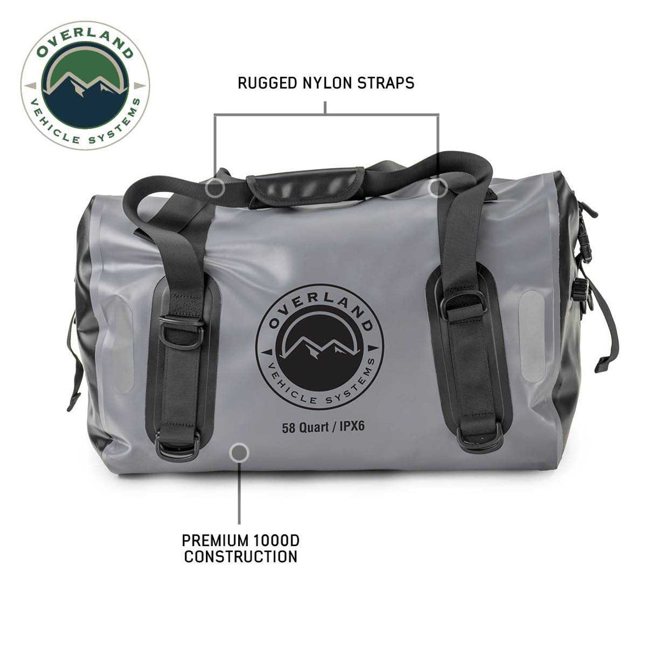 OVS | Door Storage Bag | Portable Dry Storage Bag - 58 QT Overland Vehicle Systems | 40300011