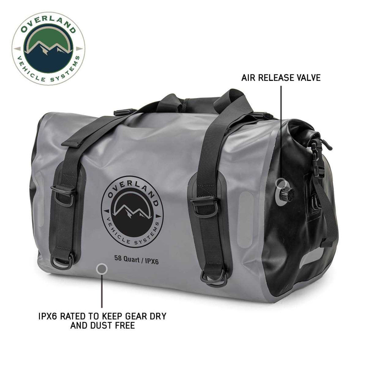 OVS | Door Storage Bag | Portable Dry Storage Bag - 58 QT Overland Vehicle Systems | 40300011
