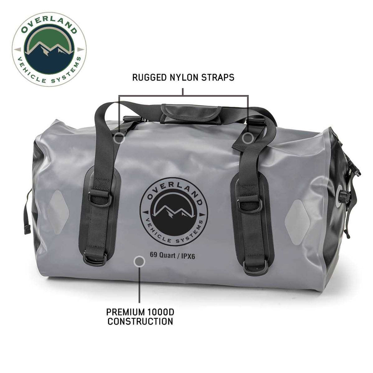 OVS | Door Storage Bag | Portable Dry Storage Bag - 58 QT Overland Vehicle Systems | 40300011