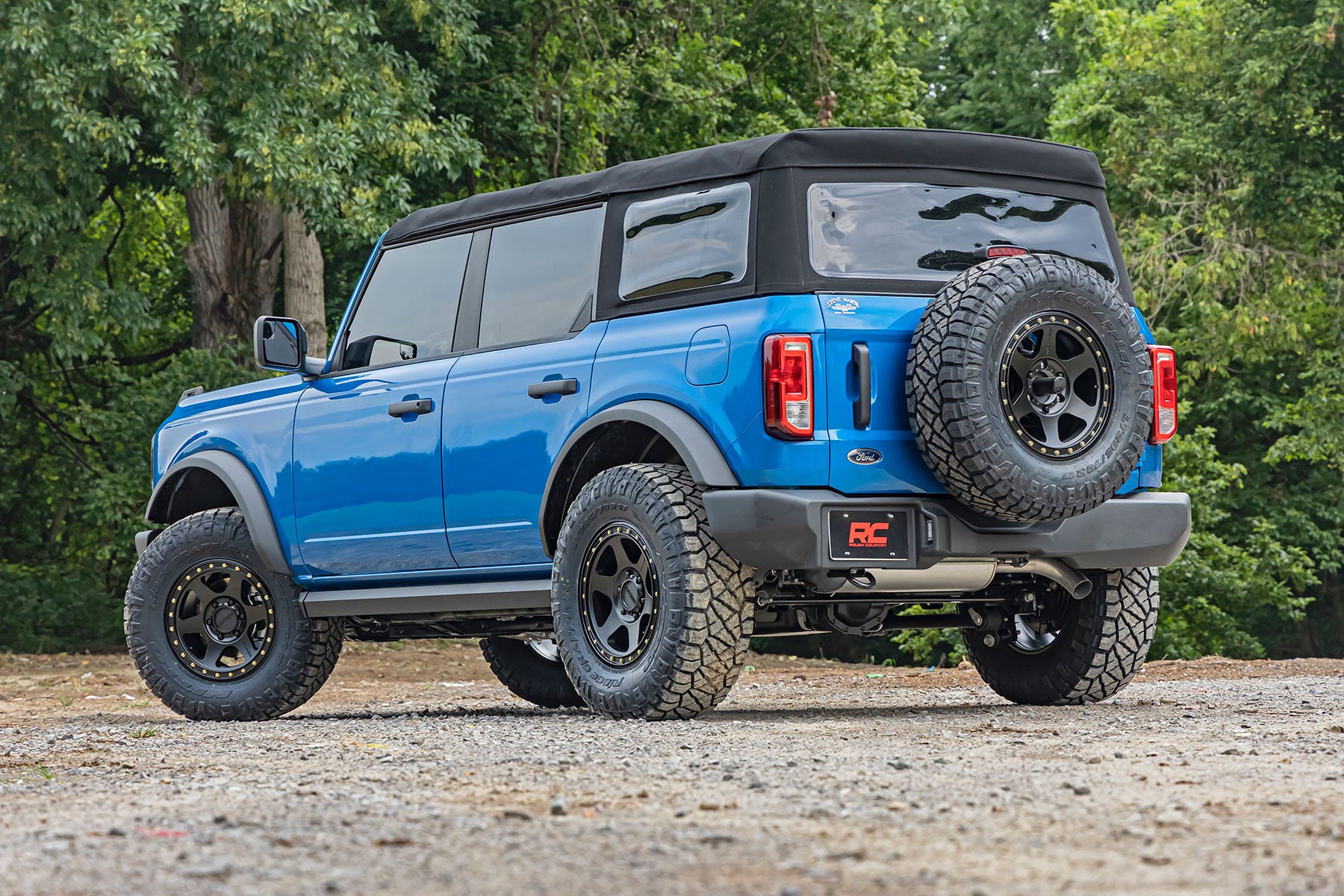 Rough Country | Leveling Kit | 1 Inch Leveling Kit 21-Up Ford Bronco 4WD Rough Country | 40300