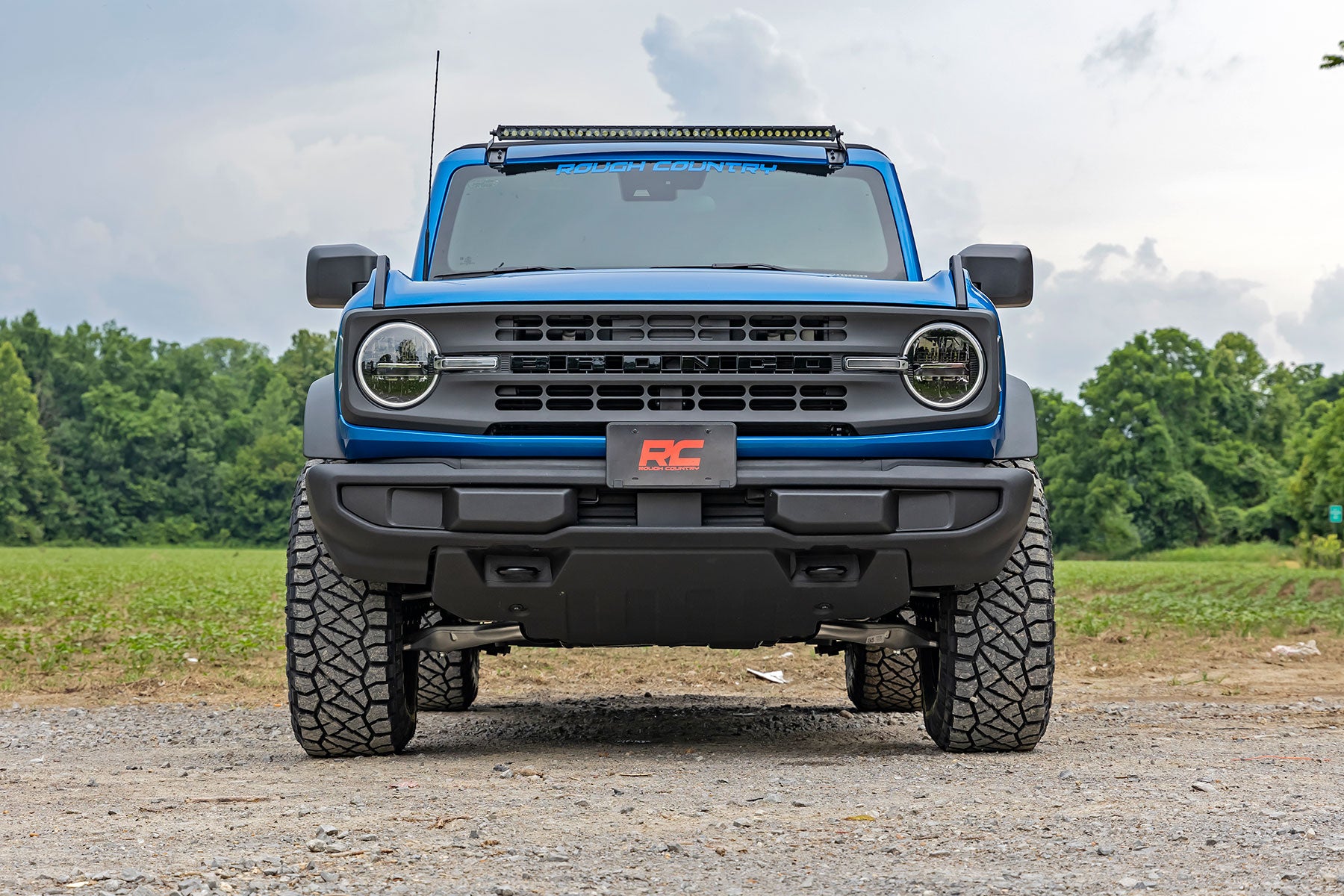 Rough Country | Leveling Kit | 1 Inch Leveling Kit 21-Up Ford Bronco 4WD Rough Country | 40300
