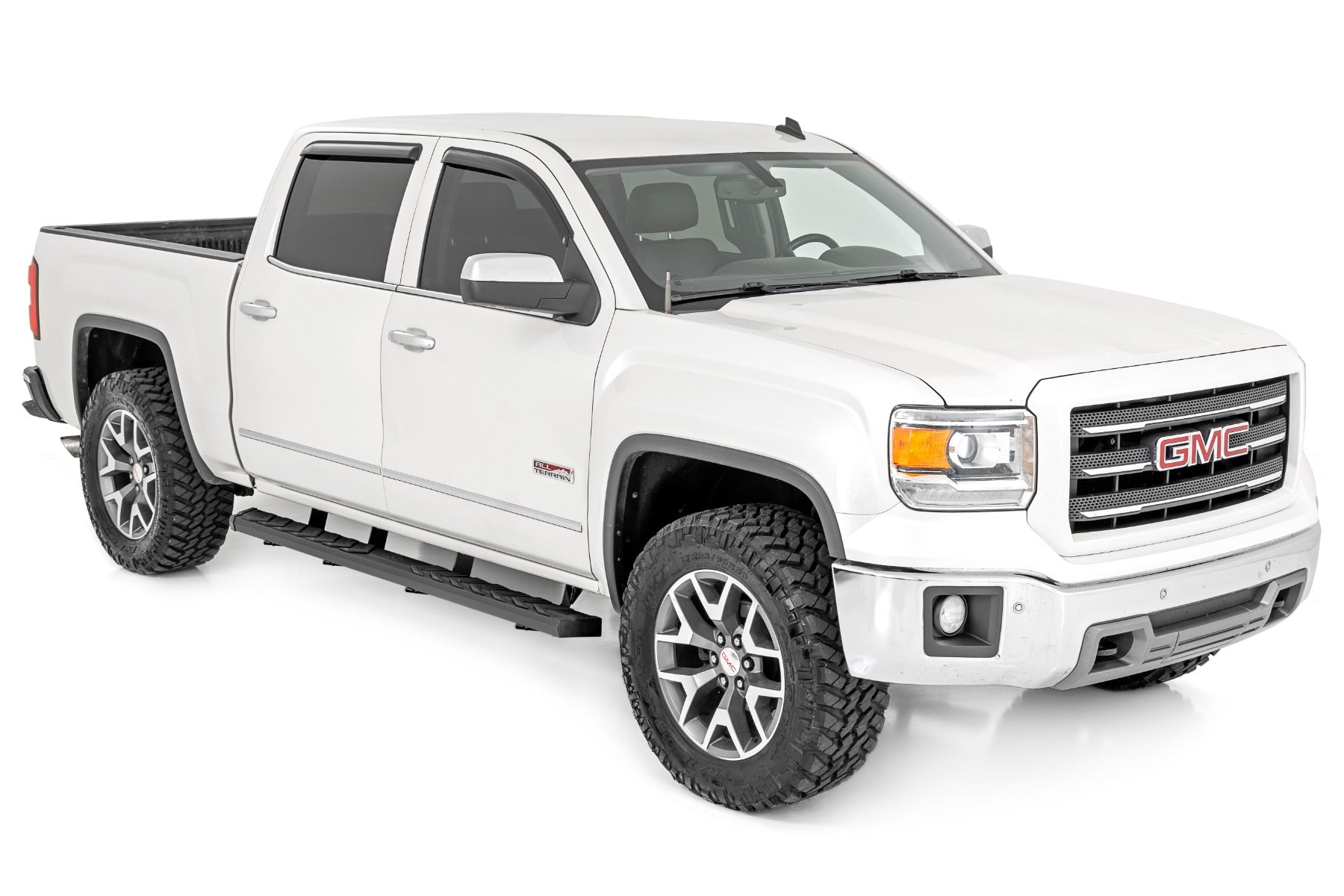 Rough Country | Running Boards | BA2 Running Board Side Step Bars 07-19 Chevy/GMC 1500/2500HD/3500HD Rough Country | 41001