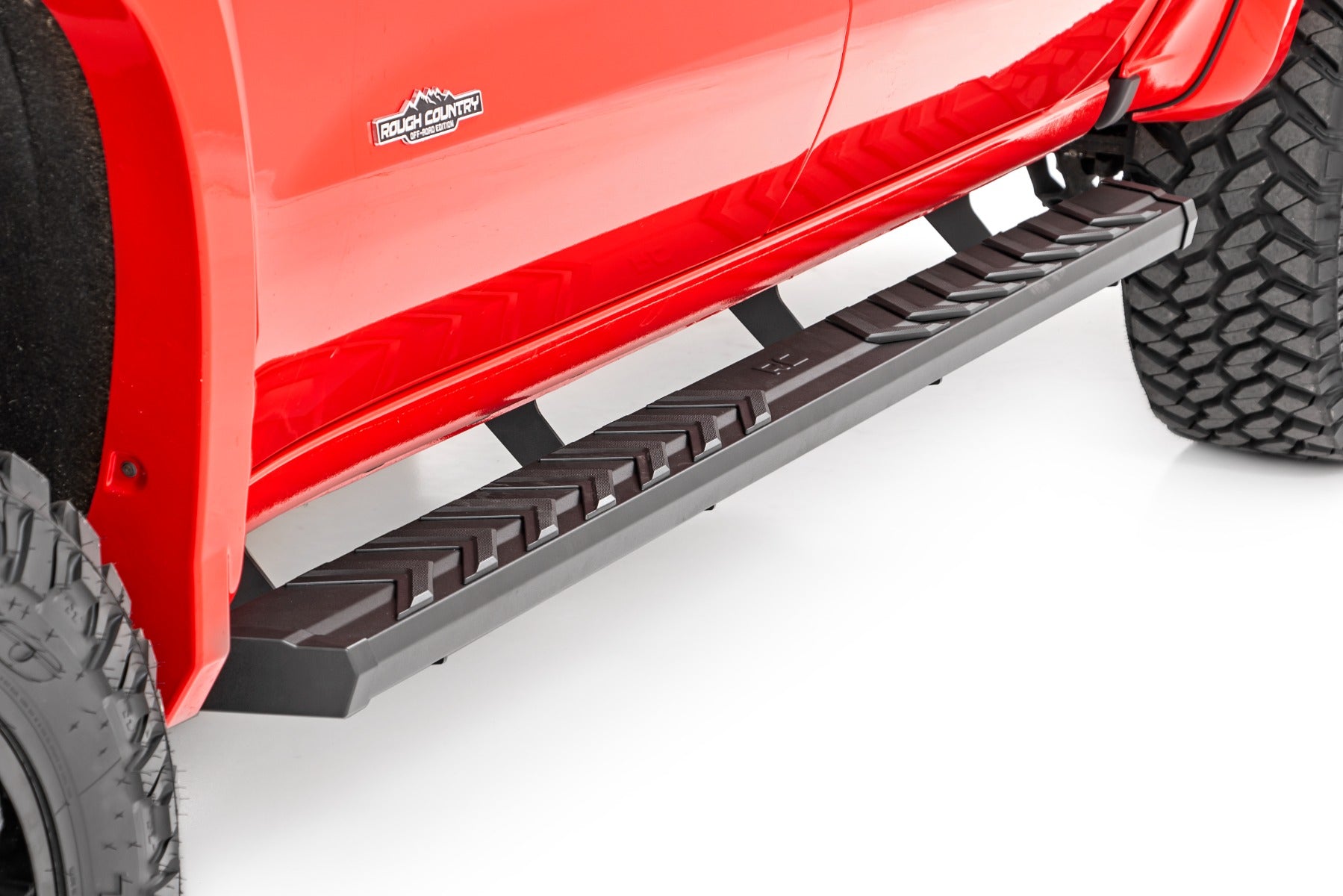 Rough Country | Running Boards | BA2 Running Board Side Step Bars 19-22 Chevy/GMC 1500/2500HD Rough Country | 41002
