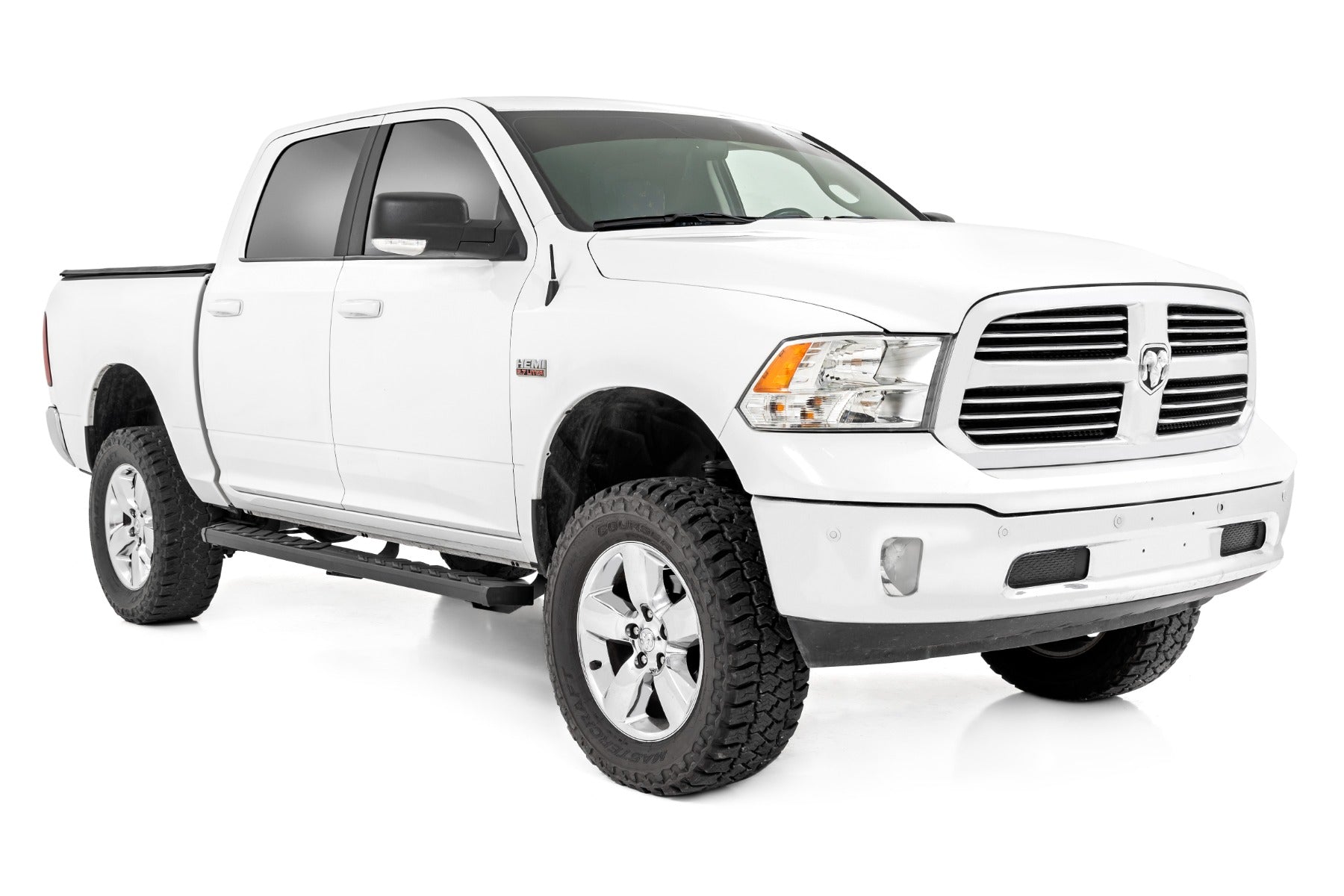 Rough Country | Running Boards | BA2 Running Board Side Step Bars 09-Up Ram 1500 10-22 2500  Rough Country | 41003