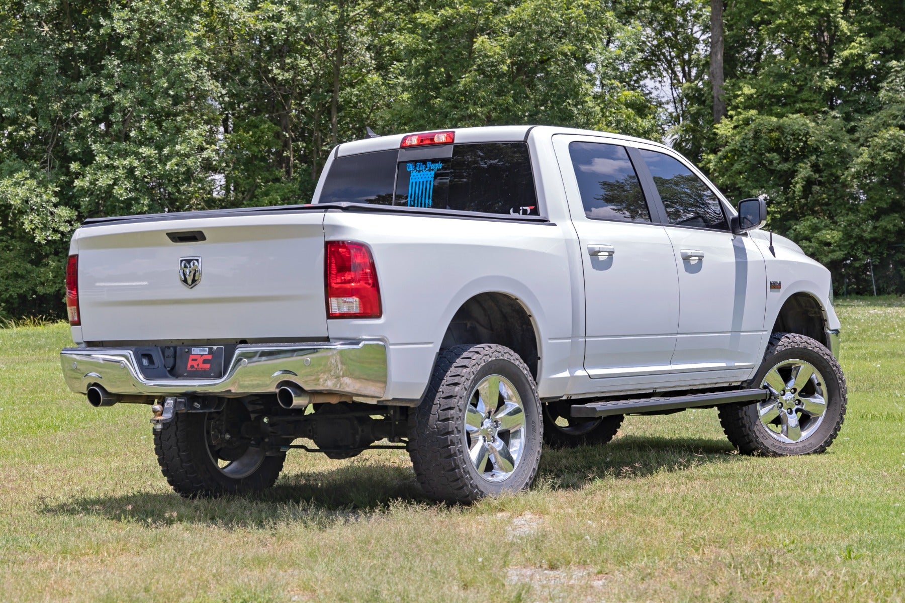 Rough Country | Running Boards | BA2 Running Board Side Step Bars 09-Up Ram 1500 10-22 2500  Rough Country | 41003