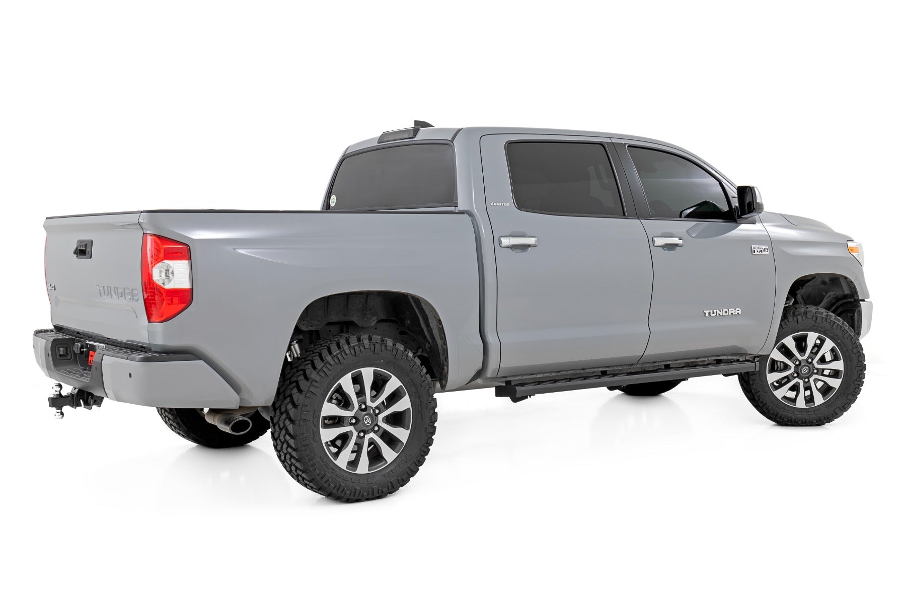 Rough Country | Running Boards | BA2 Running Boards Side Step Bars Crew Cab Toyota Tundra (07-21) Rough Country | 41005