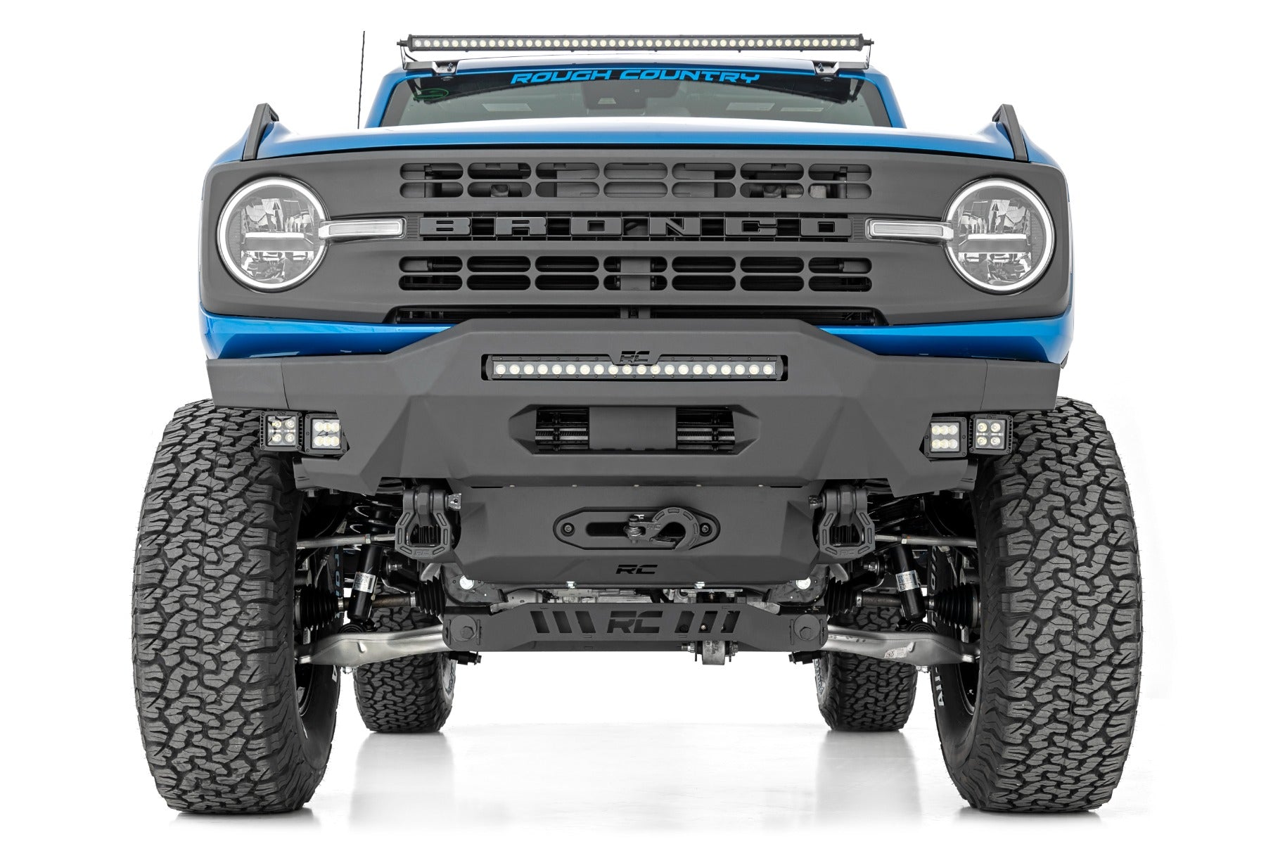 Rough Country | Lift Kits | 5 Inch Lift Kit 21-Up Ford Bronco 4WD Rough Country | 41100