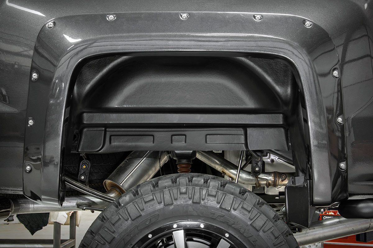 Rough Country | Wheel Well Guards | Chevrolet Rear Wheel Well Liners 11-14 Silverado 2500HD/3500HD Rough Country | 4211