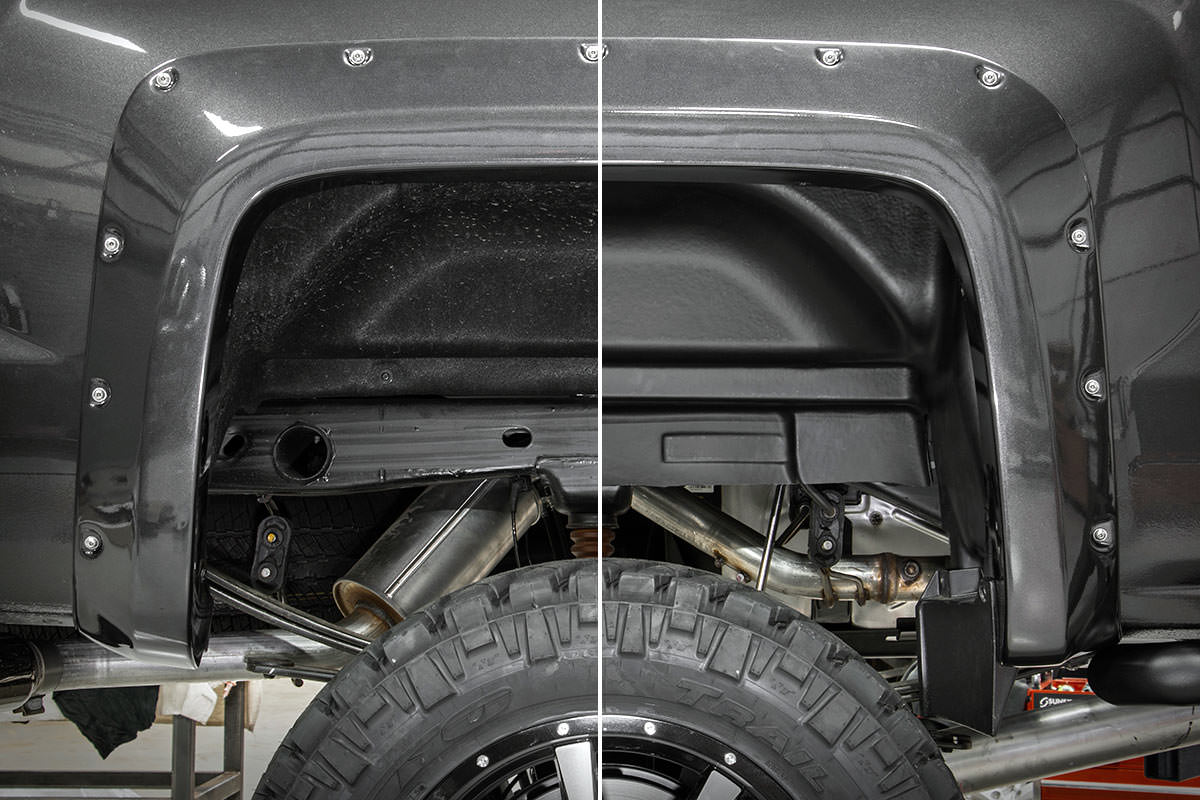 Rough Country | Wheel Well Guards | Chevrolet Rear Wheel Well Liners 14-18 Silverado/Sierra 1500 Rough Country | 4214