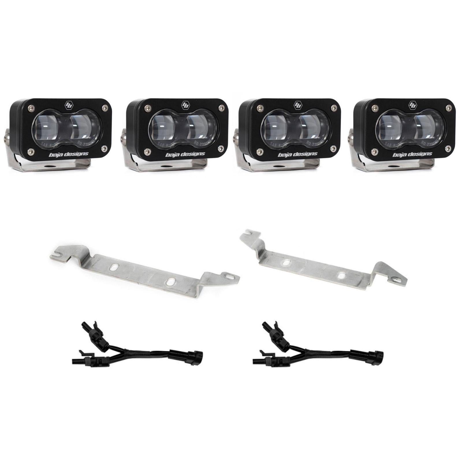 Baja Designs | Fog Lights | S2 SAE OEM Fog Light Replacement Kit 2025-On Toyota 4Runner Non-TRD Pro Clear Baja Designs | 44-8282