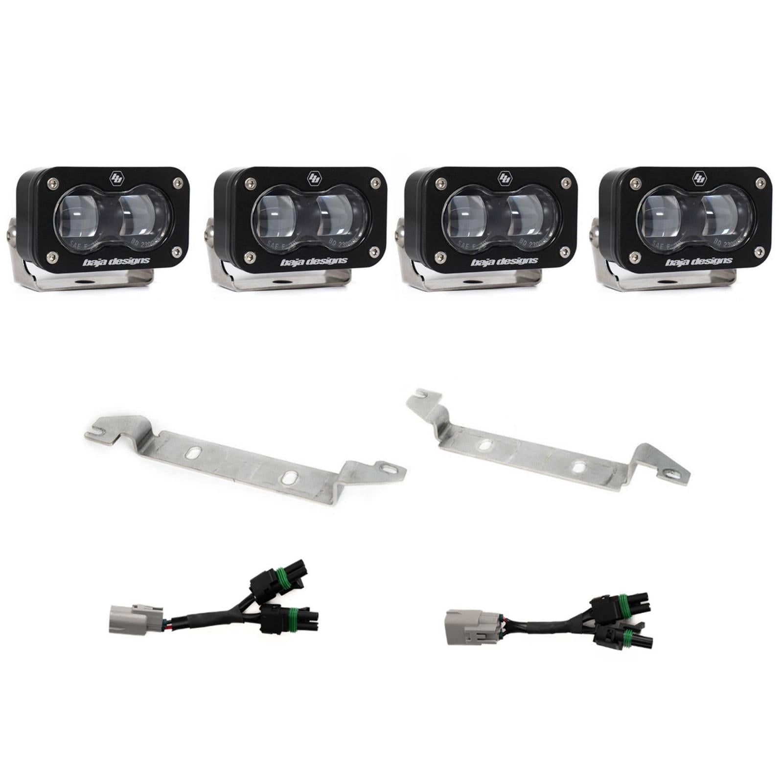 Baja Designs | Fog Lights | S2 SAE OEM Fog Light Replacement Kit 2025-On Toyota 4Runner TRD Pro/Trailhunter Clear Baja Designs | 44-8286