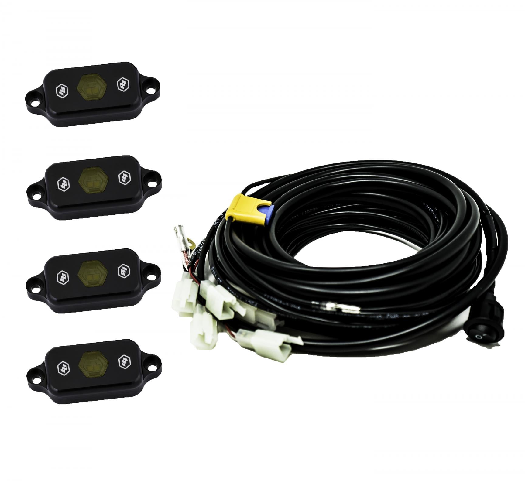 Baja Designs | LED Light Kit | Rock Light Kit Universal Amber Baja Designs | 447056