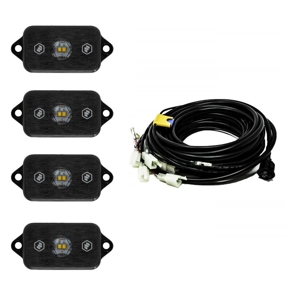 Baja Designs | LED Light Kit | Universal Rock Light Kit White Baja Designs | 447059