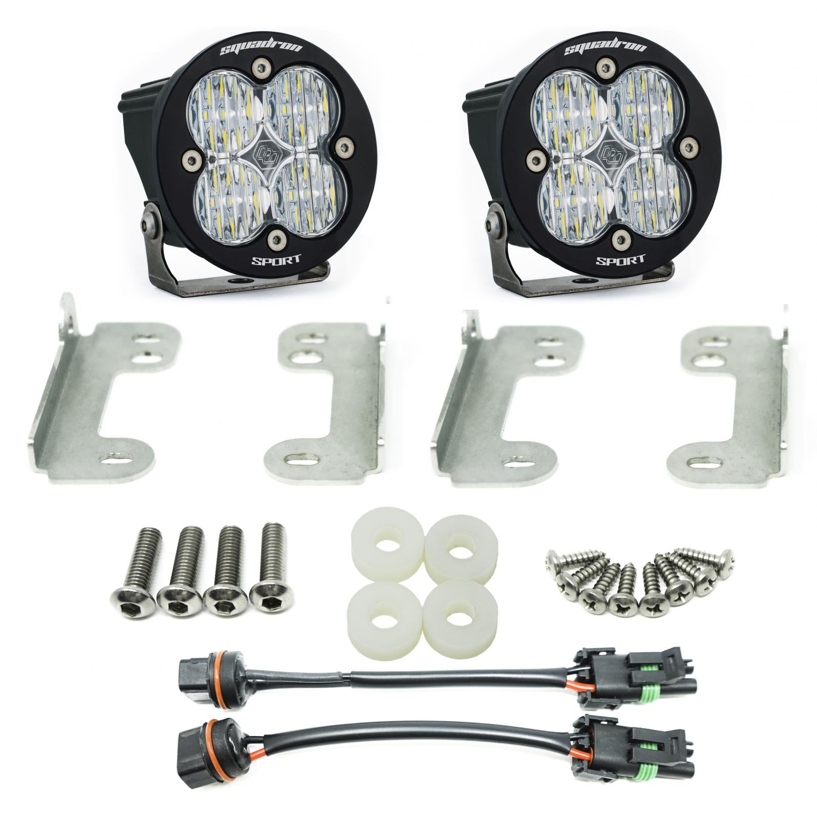 Baja Designs | LED Light Kit | Jeep JL Fog Pocket Kit 2018 Wrangler JL Sahara Squadron R Sport Baja Designs | 447070