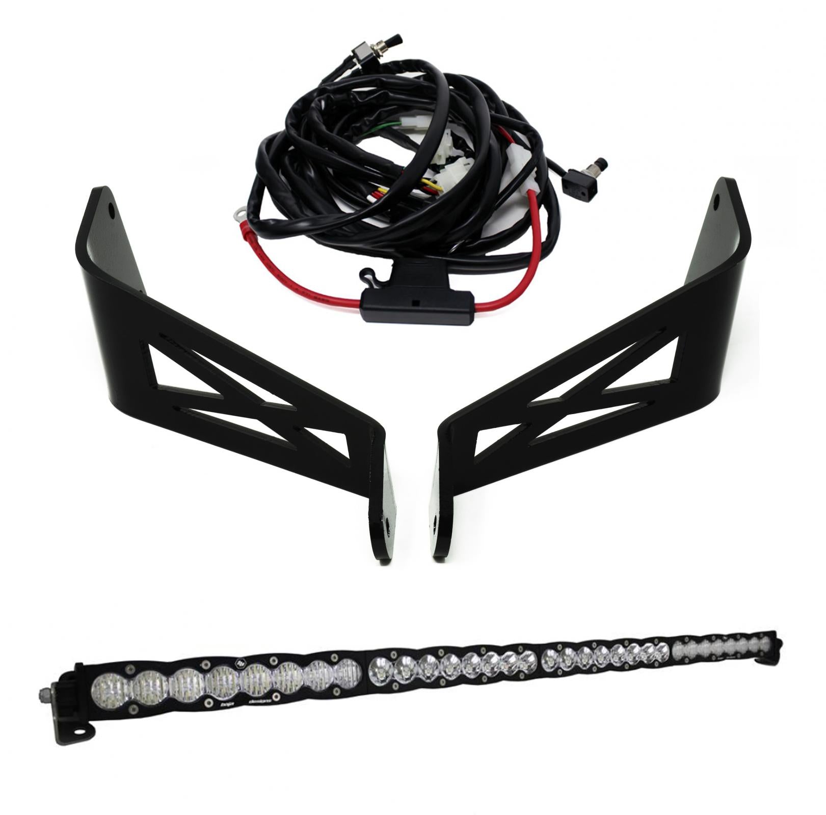 Baja Designs | LED Light Kit | Can-Am Maverick X3 Rock Crawler Roof Mount Kit 40 Inch S8 Baja Designs | 447083