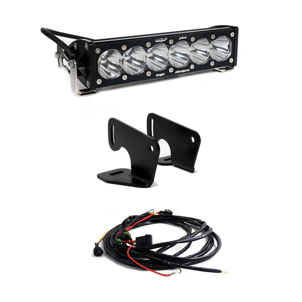 Baja Designs | LED Light Kit | Polaris RZR Pro XP Hood Light Mount Kit 10 Inch OnX6+ Baja Designs | 447167