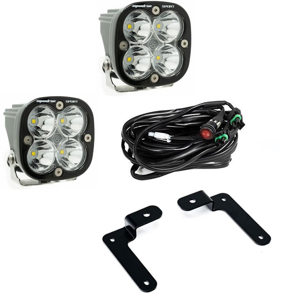 Baja Designs | LED Light Kit | Jeep JL A-Pillar Light Kit 2018 Wrangler JL Sportsmen Kit Baja Designs | 447504